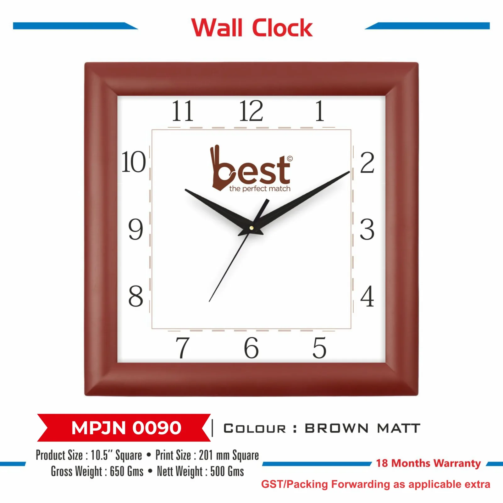 Wall Clock (MPJN 0090)