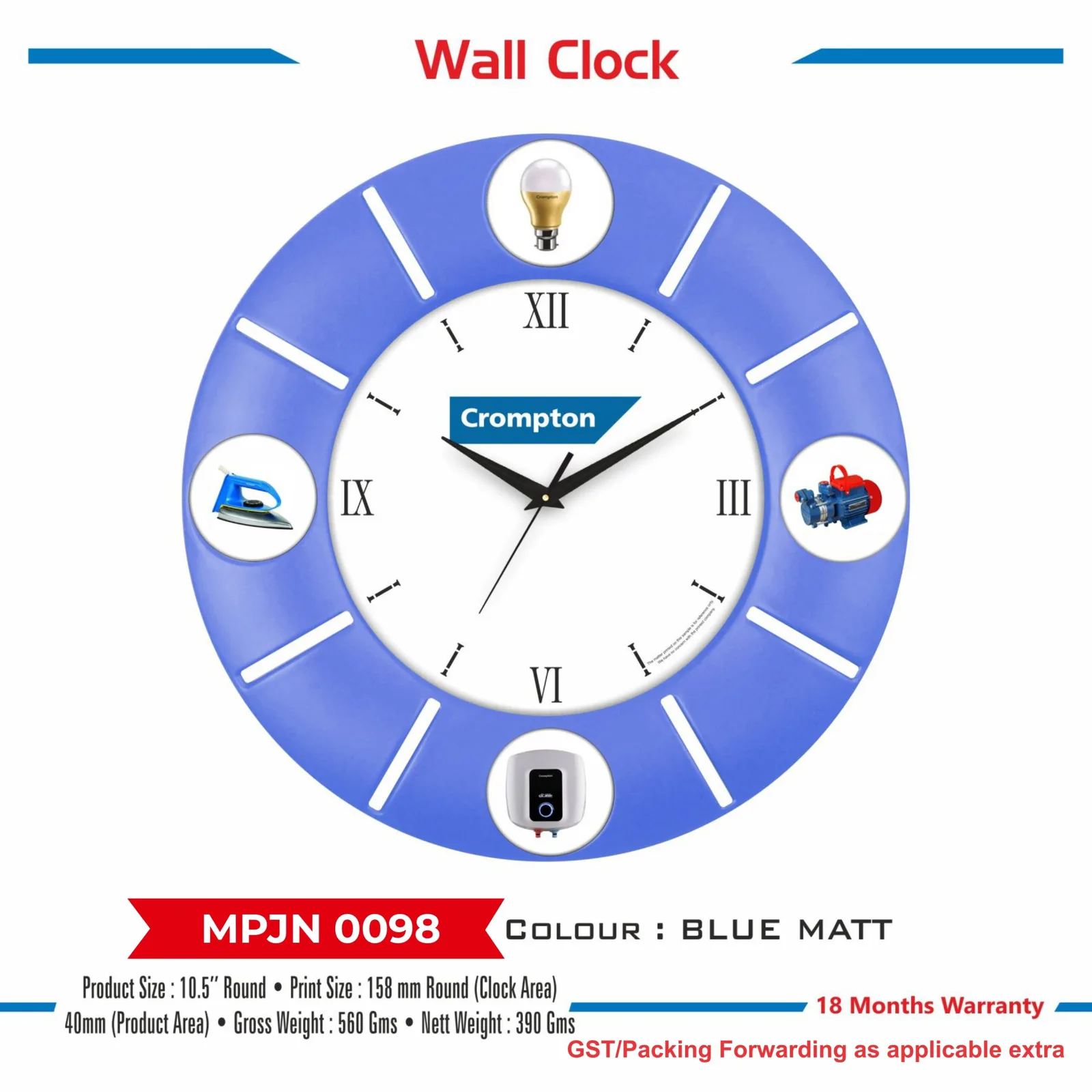 Wall Clock (MPJN 0098)