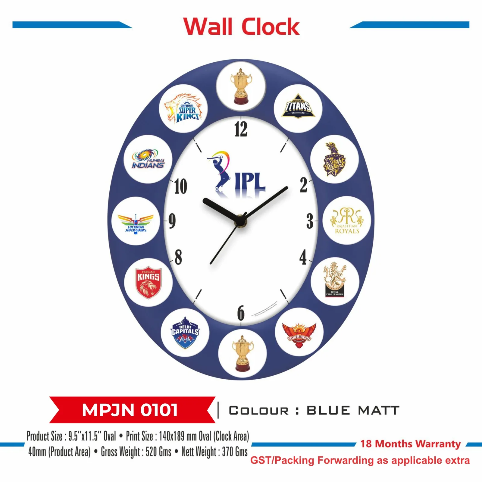 Wall Clock (MPJN 0101)
