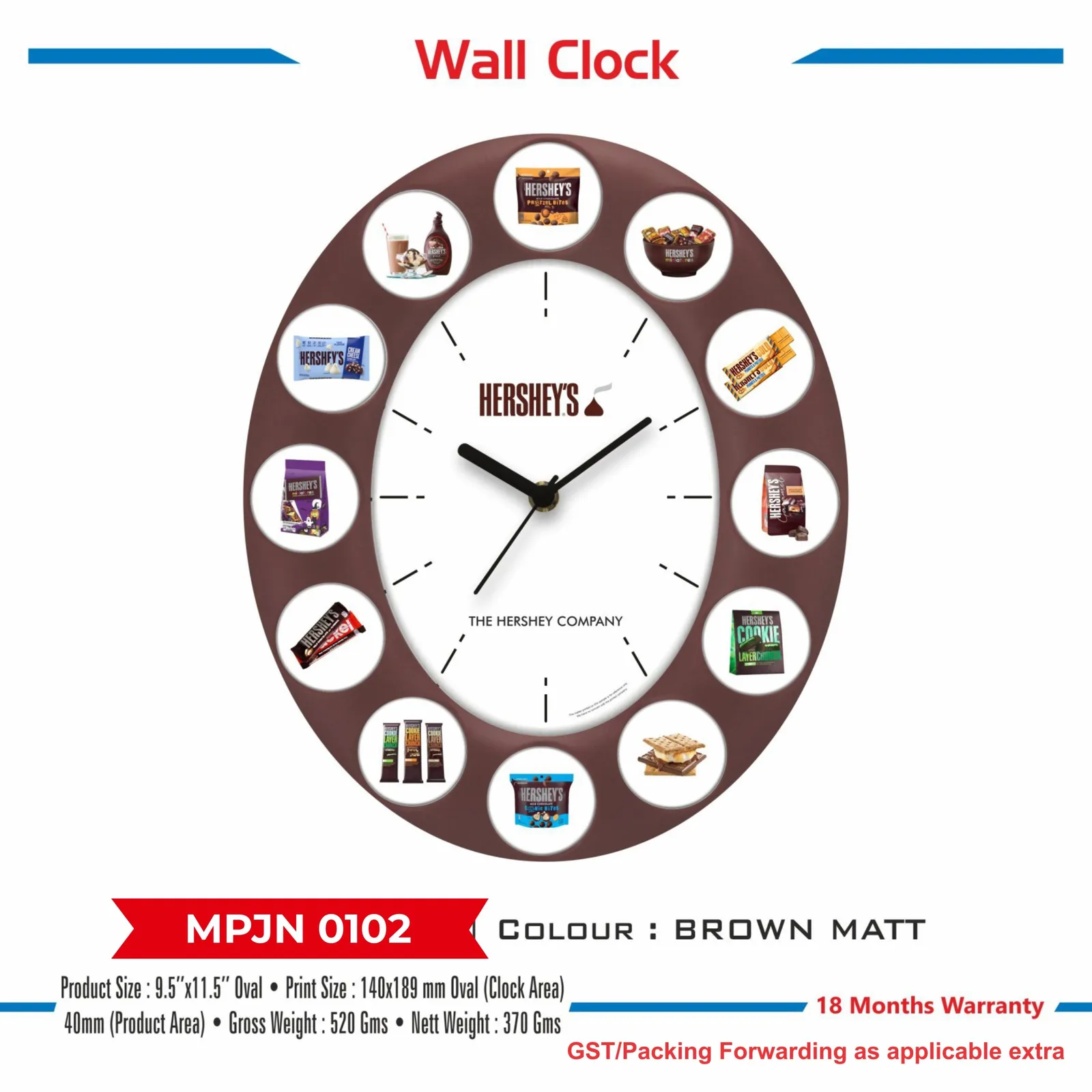 Wall Clock (MPJN 0102)