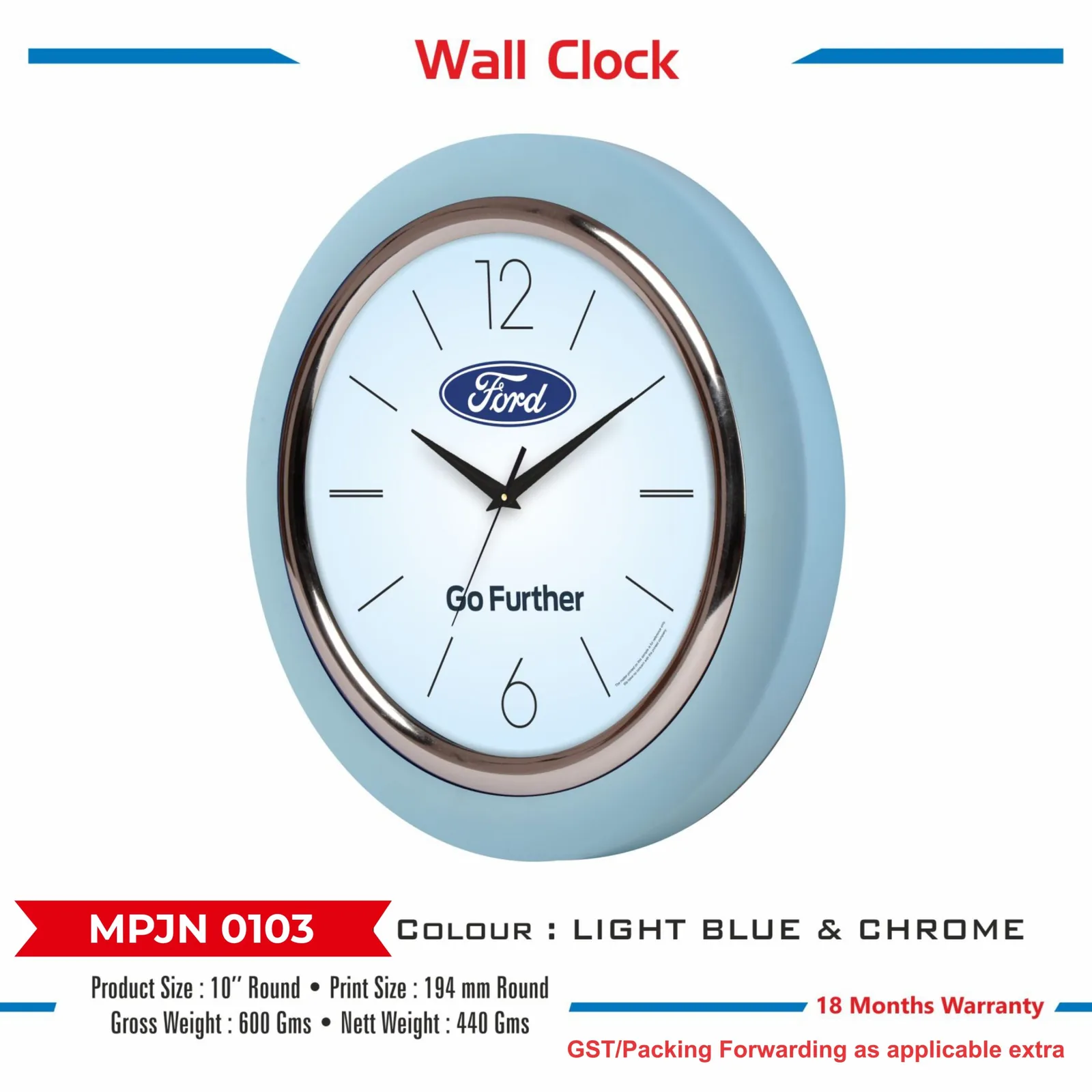 Wall Clock (MPJN 0103)