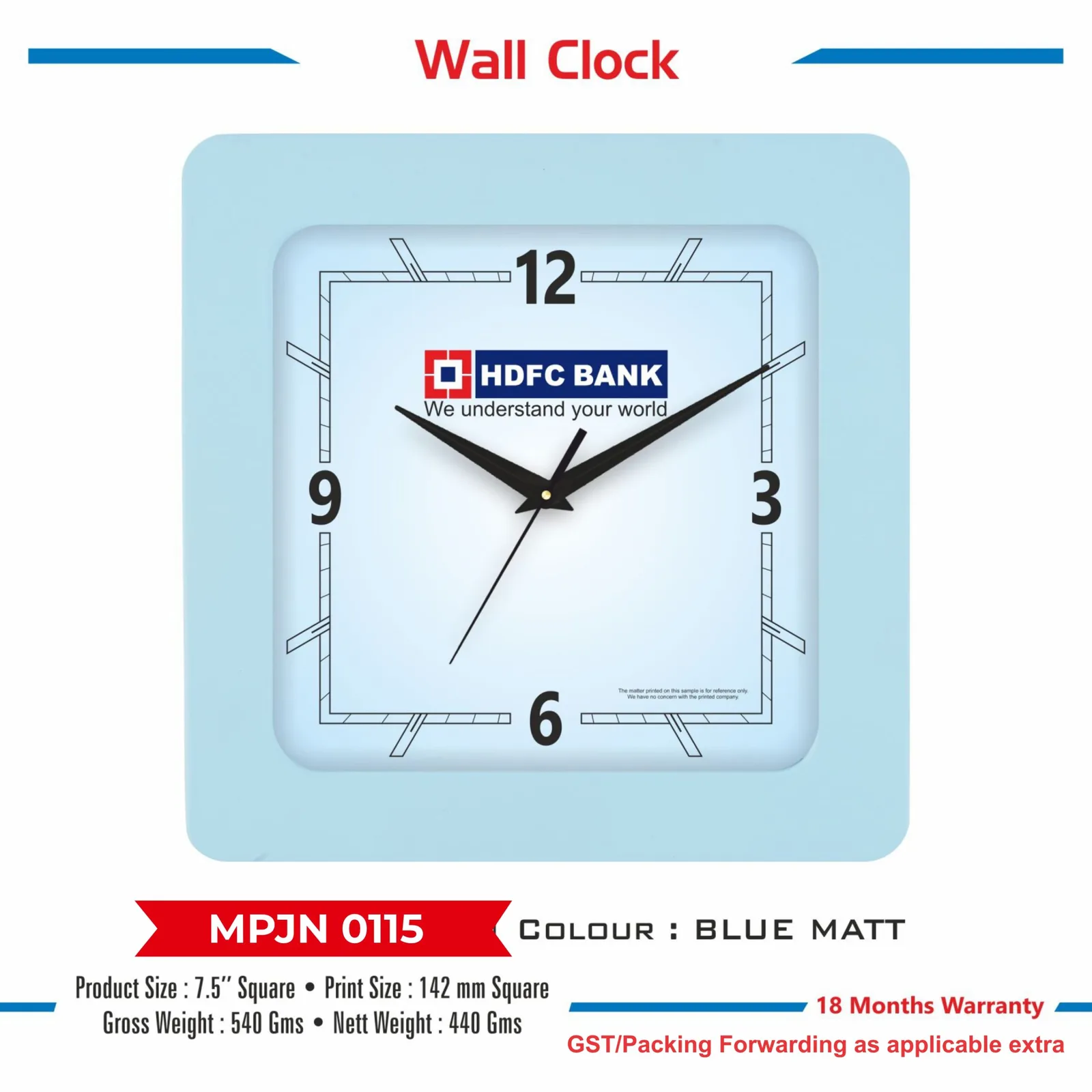 Wall Clock (MPJN 0115)
