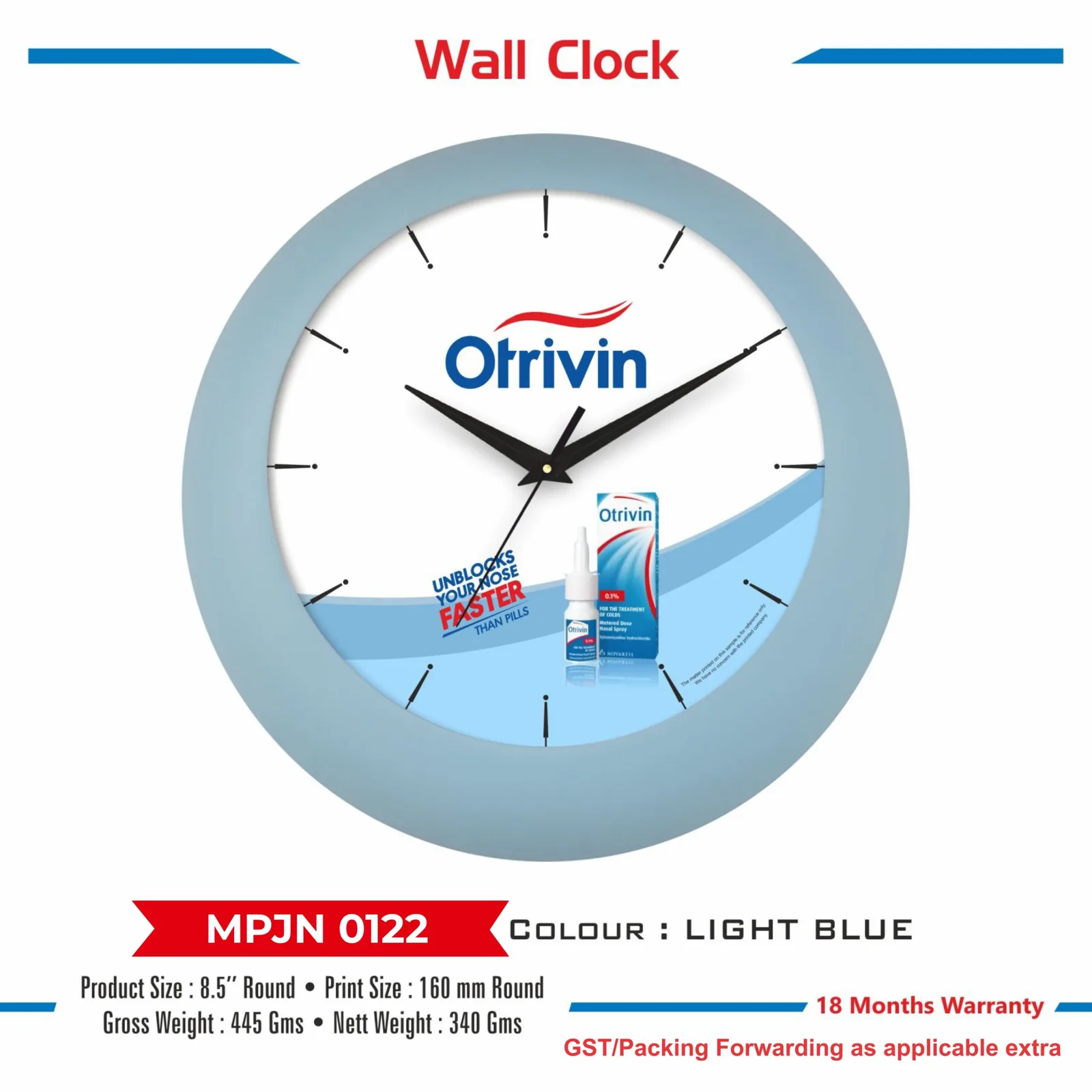 Wall Clock (MPJN 0122)