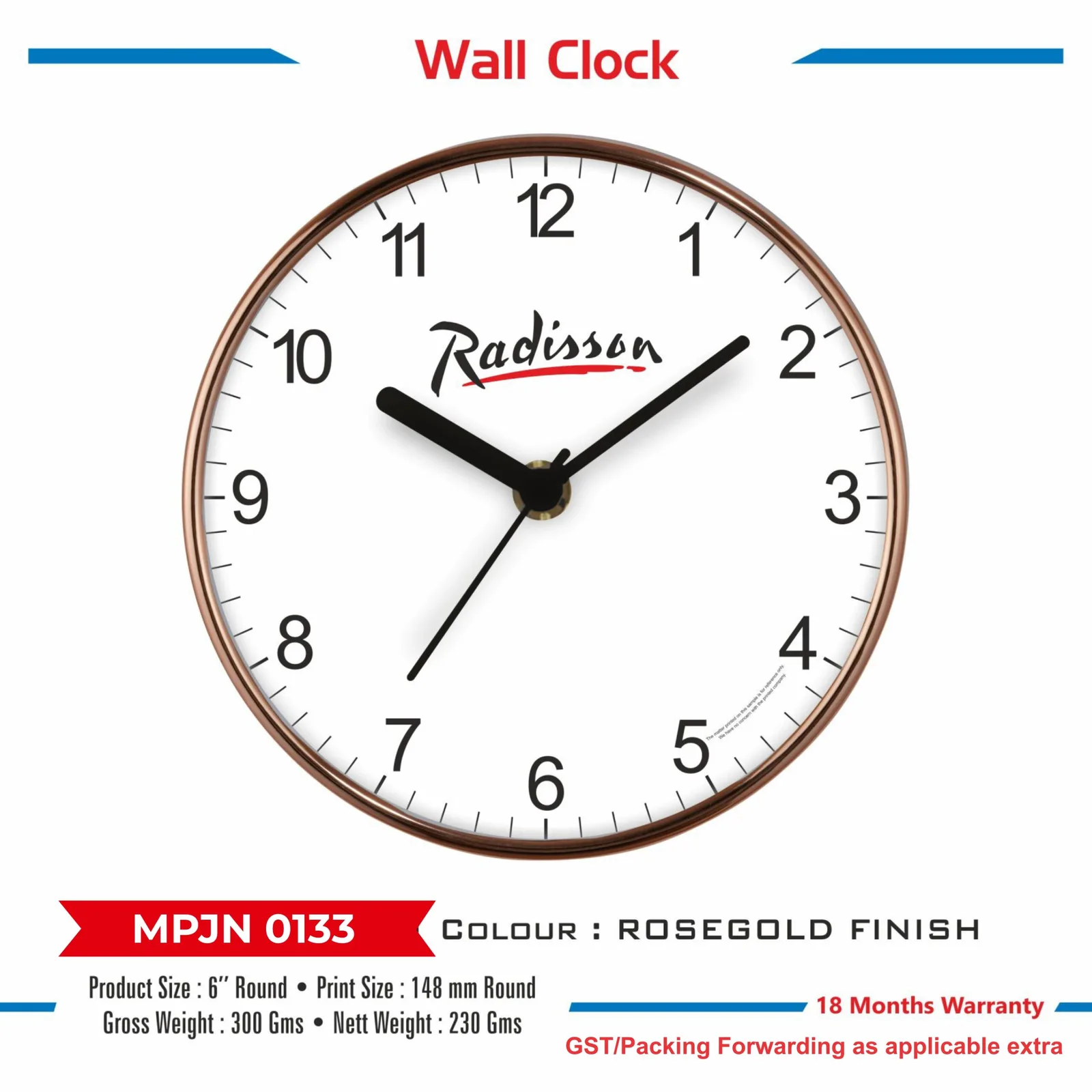 Wall Clock (MPJN 0133)
