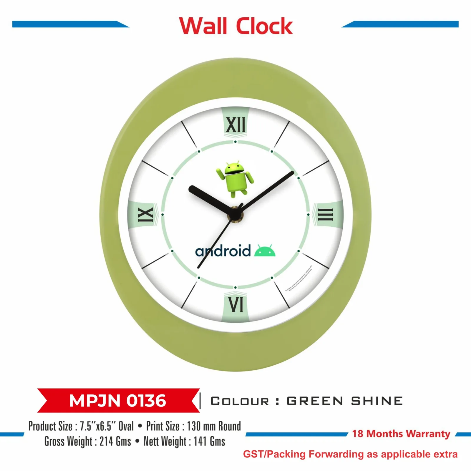 Wall Clock (MPJN 0136)