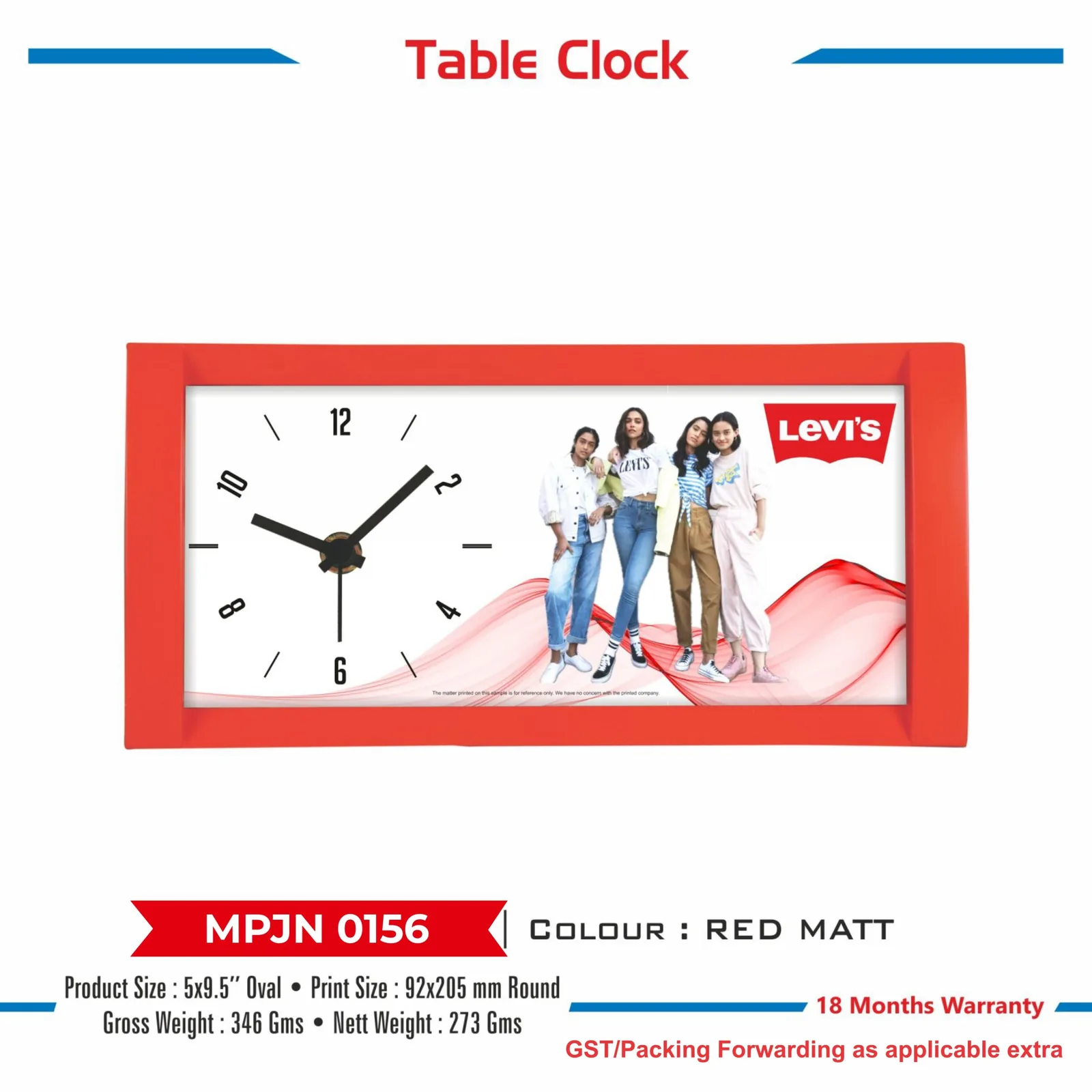 Table Clock (MPJN 0156)