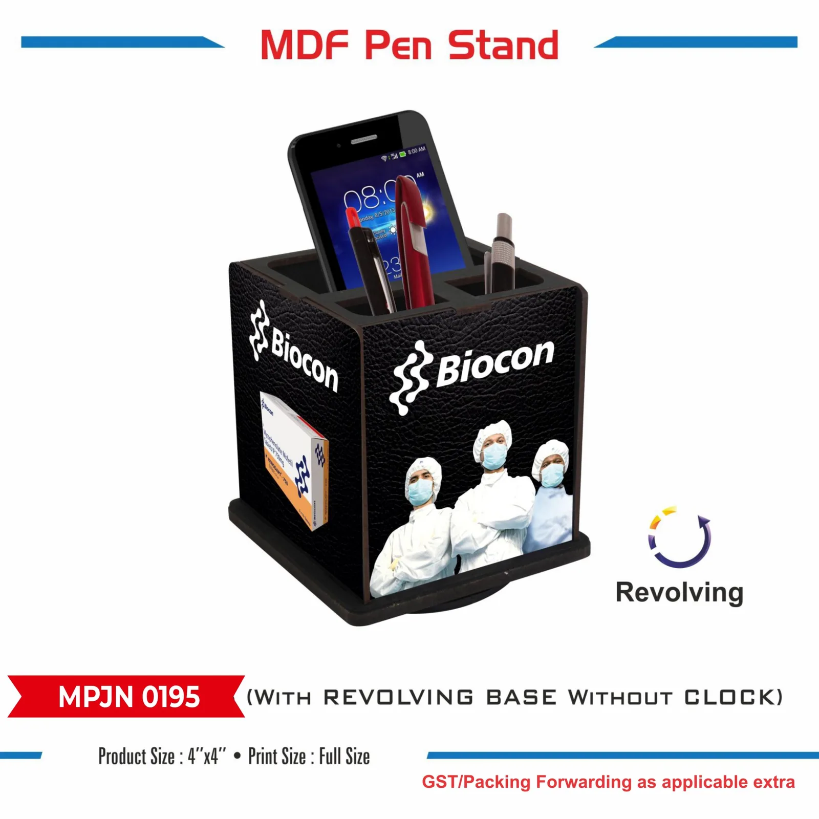 Wooden Pen Stand (MPJN 0195)