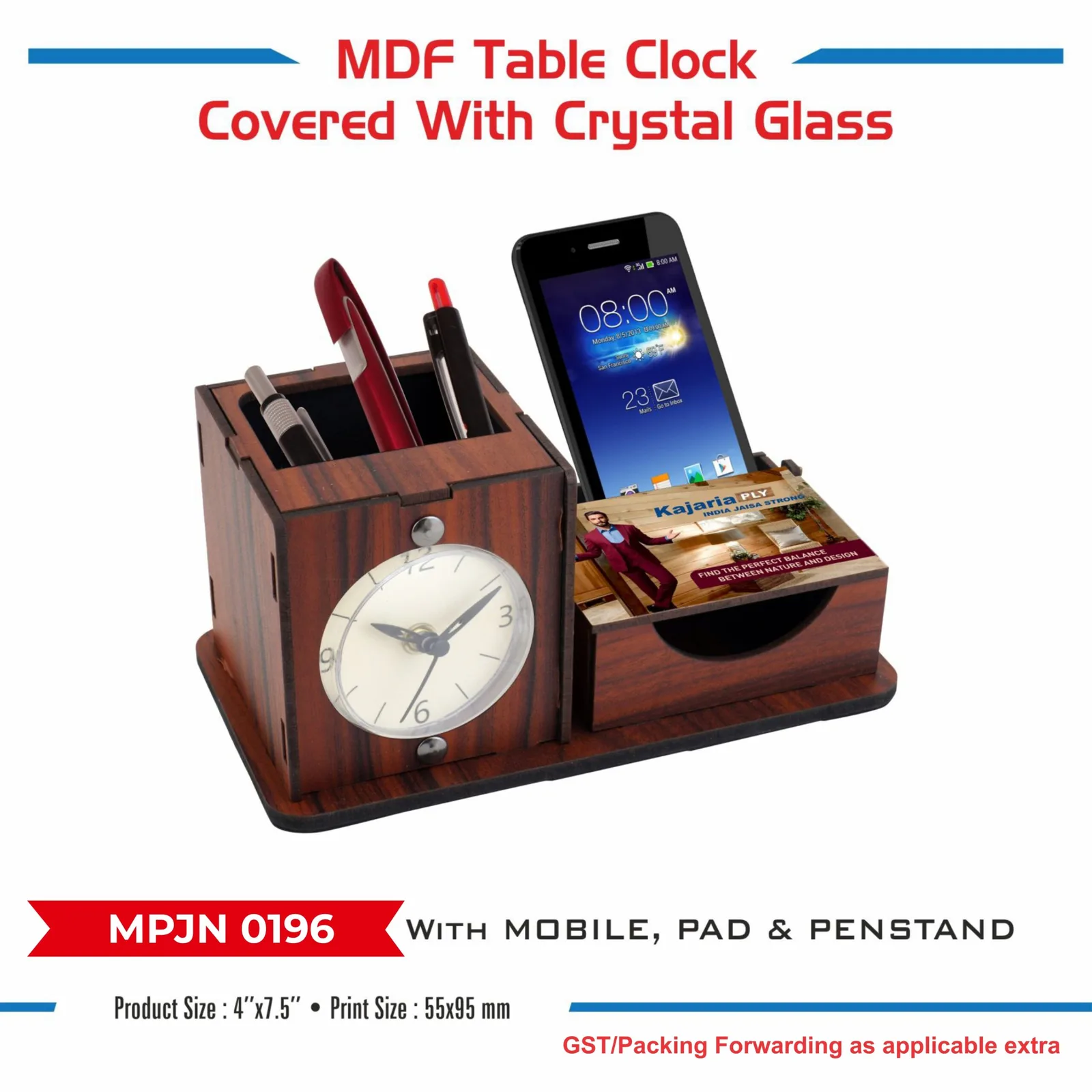 Wooden Pen Stand (MPJN 0196)
