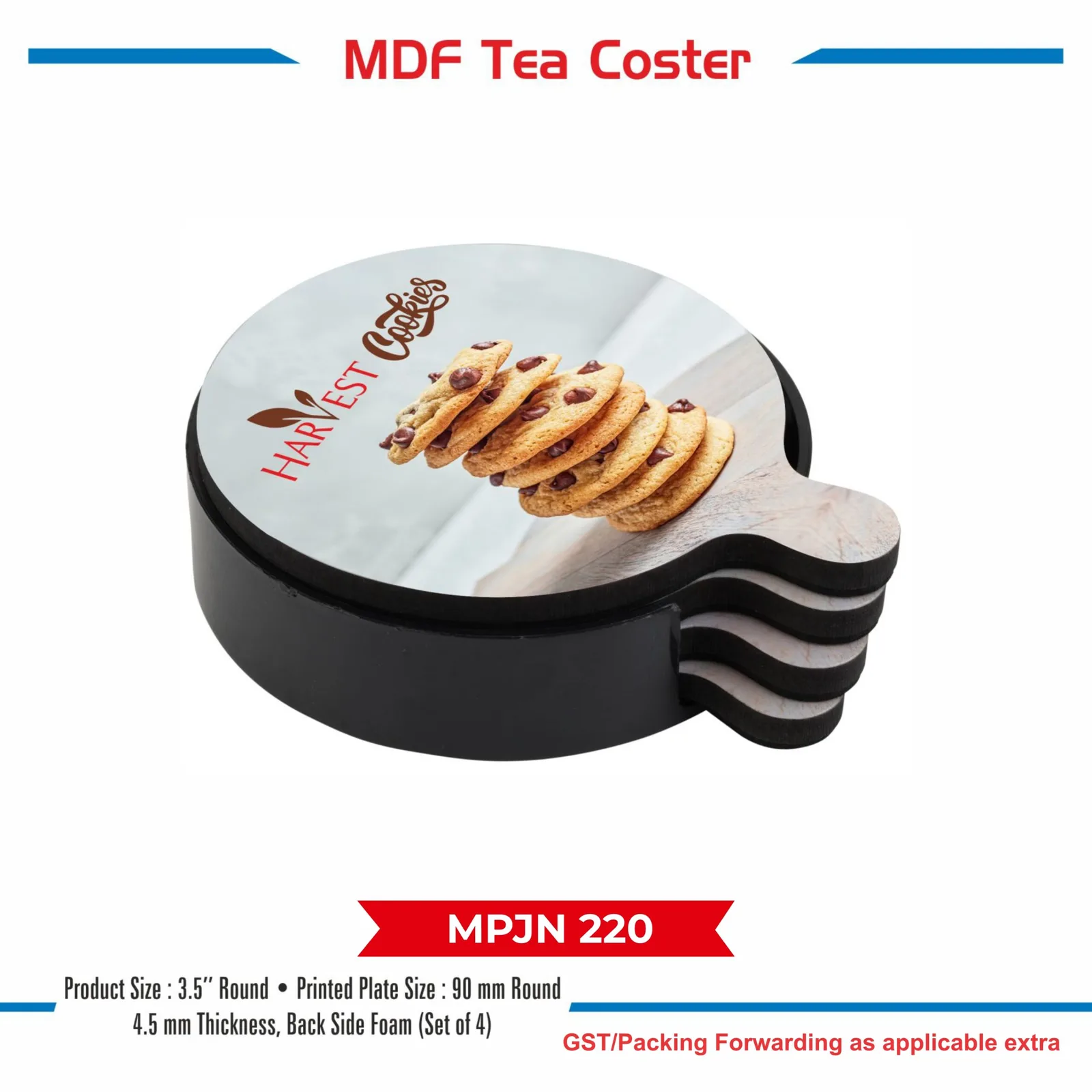 Wooden MDF Tea Coaster (MPJN 220)
