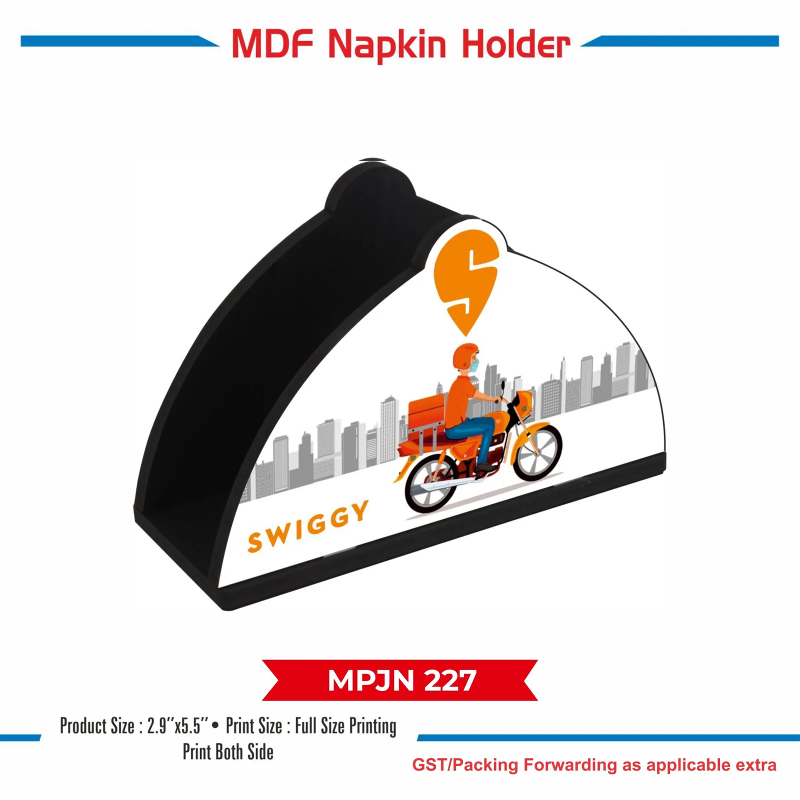 Wooden MDF Napkin Holder (MPJN 227)