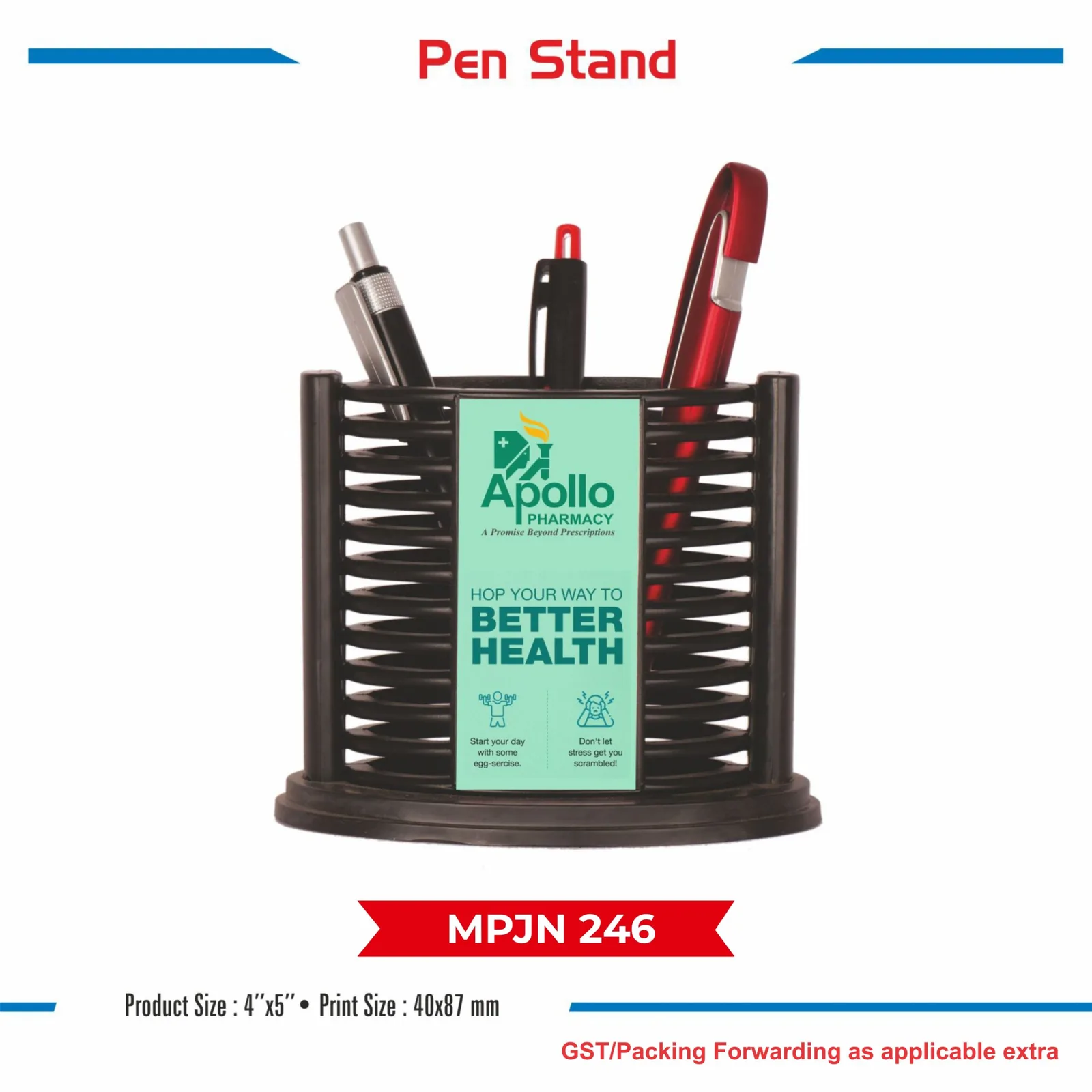 Pen Stand (Plastic) (MPJN 246)