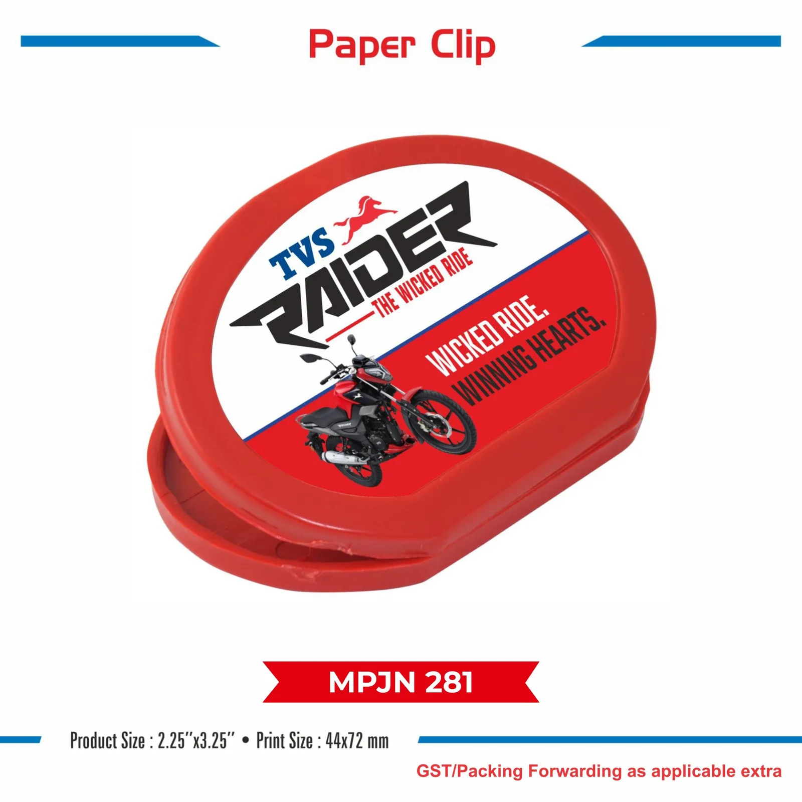 Paper Clip (Plastic) (MPJN 281)