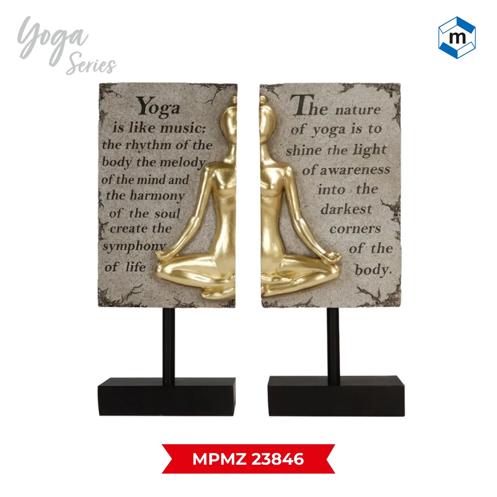 Home Decor-Yoga (H – 35 cm) (MPMZ 23846)