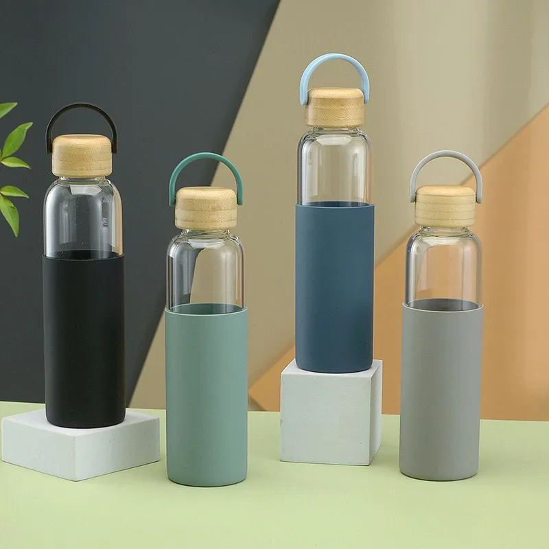 Glass Bottle with Silicon Sleeve : Code – MPXG 0001