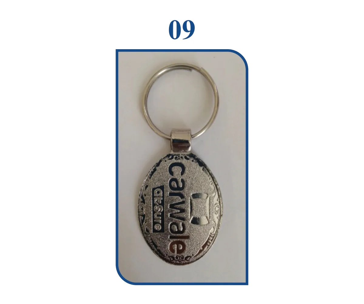 Spark Nickel Plating Keyring (SN 0009)