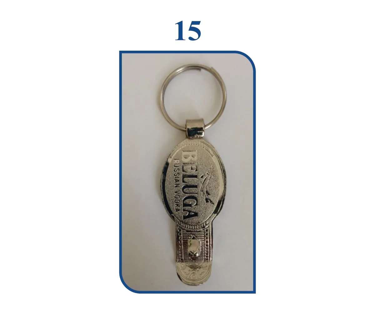 Spark Nickel Plating Opener Keyring (SN 0015)