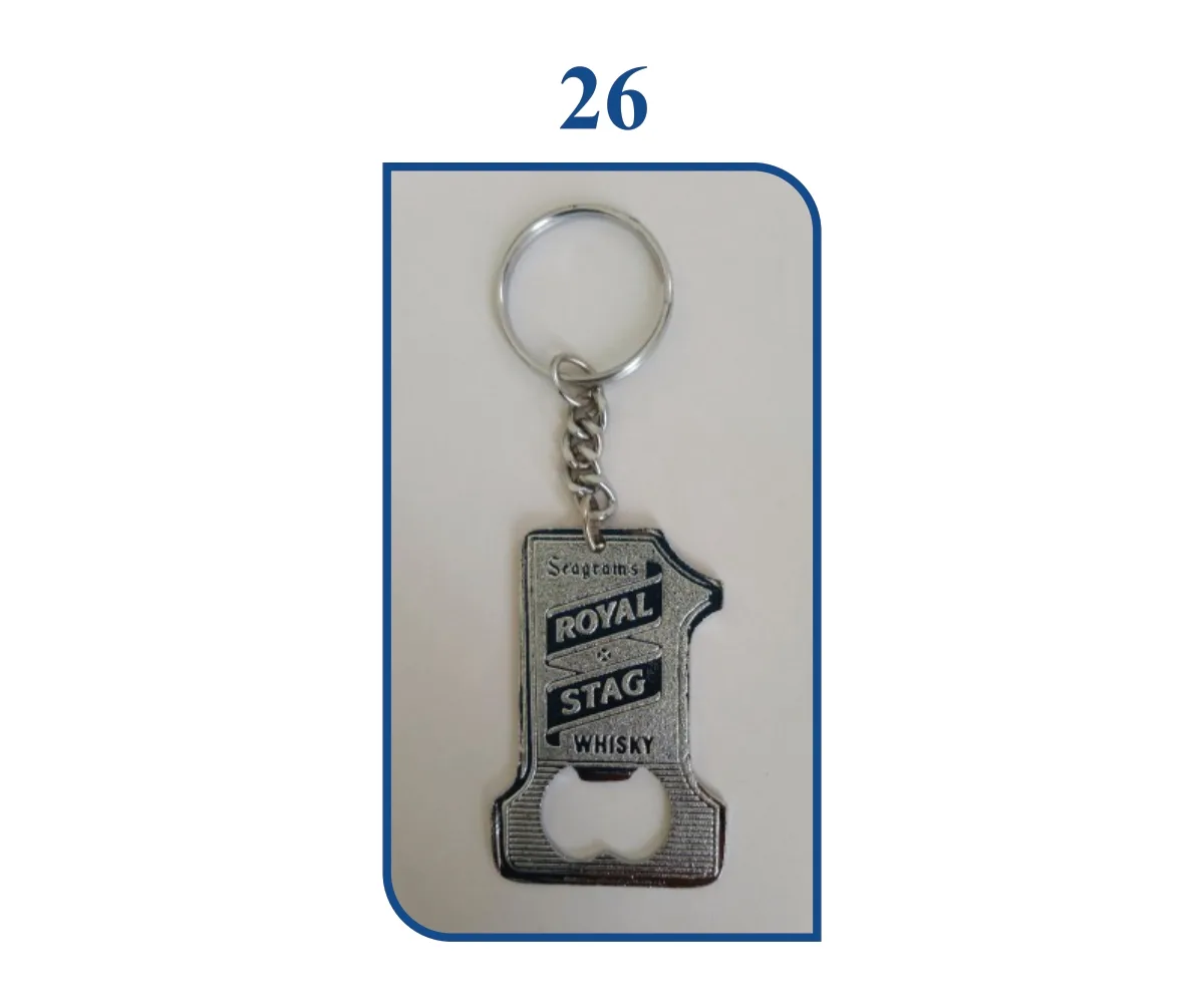 Chrome Plating Opener Keyring (SN 0026)