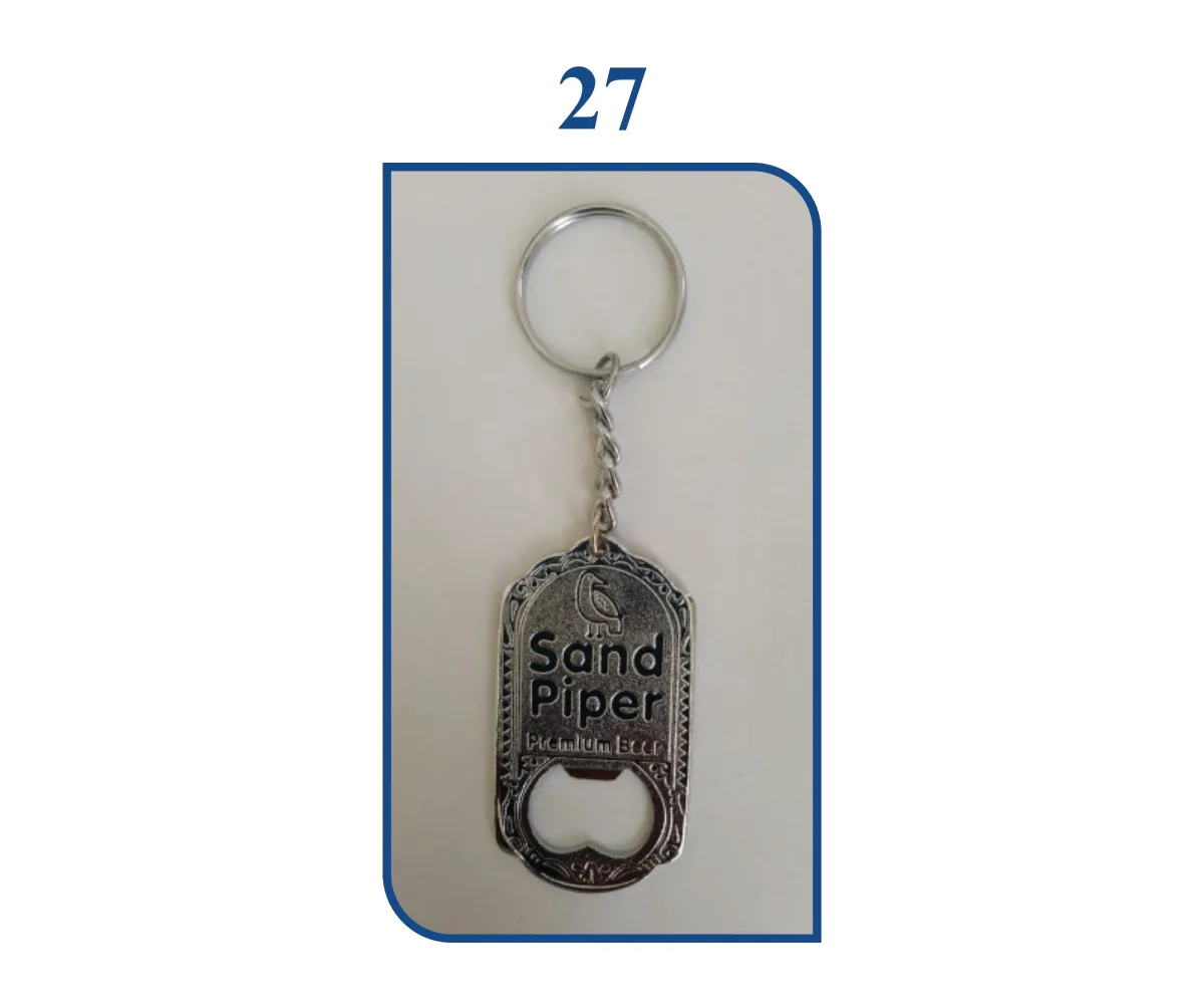 Chrome Plating Opener Keyring (SN 0027)