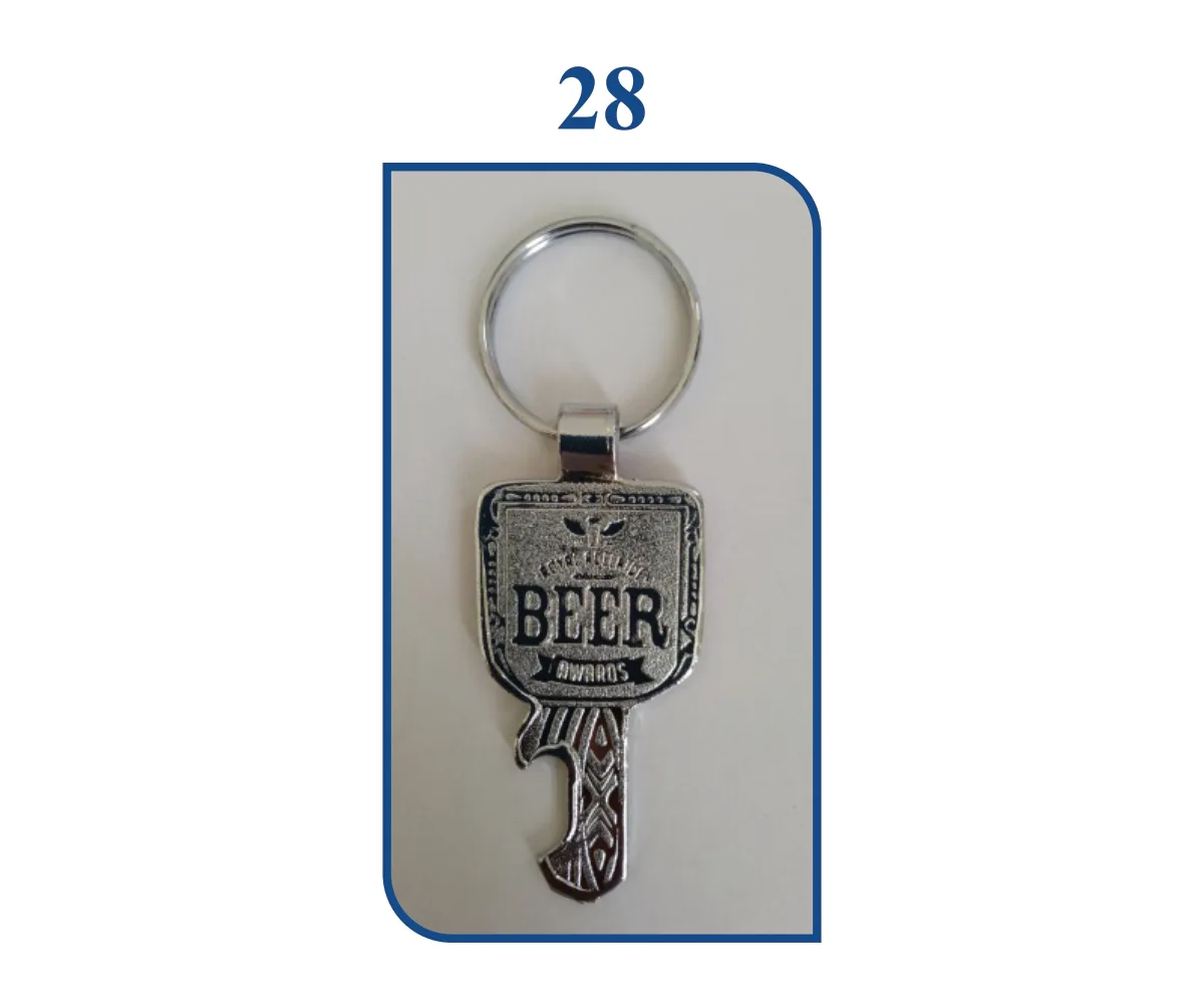 Chrome Plating Opener Keyring (SN 0028)