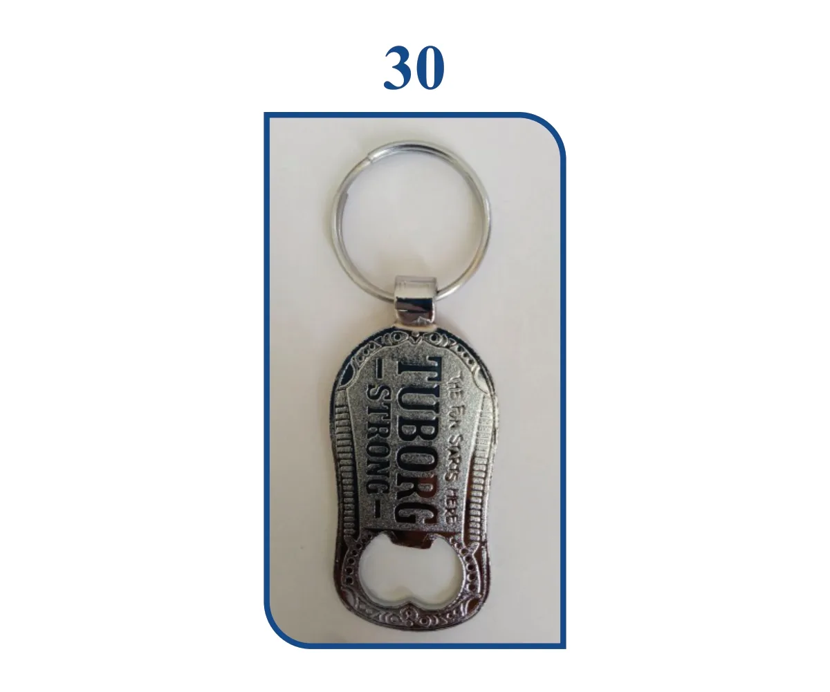 Chrome Plating Opener Keyring (SN 0030)