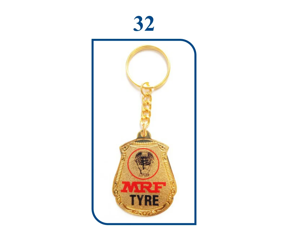 Golden Meena Printing Keyring (SN 0032)