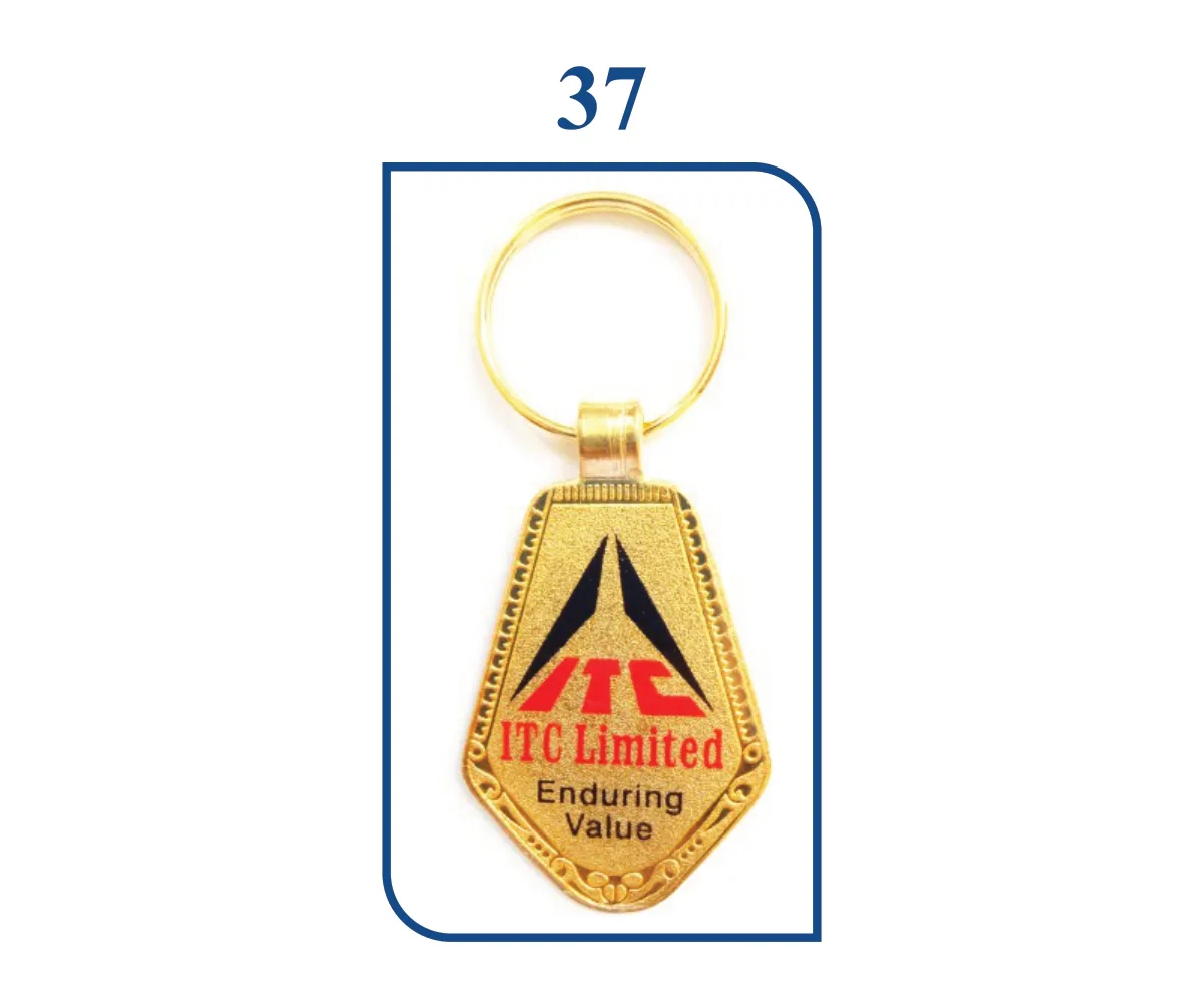 Golden Meena Printing Keyring (SN 0037)