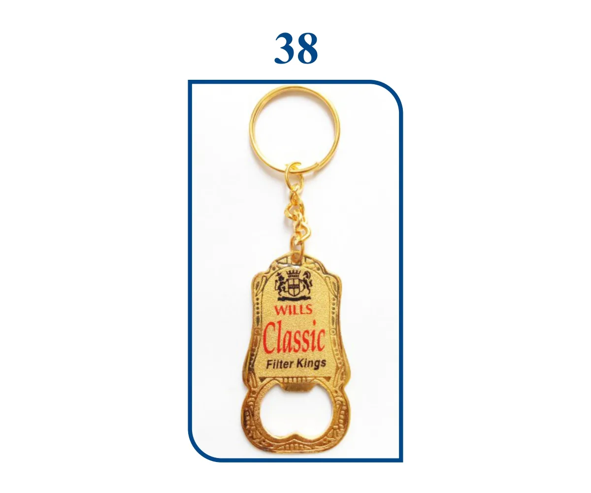 Golden Plating Opener Keyring (SN 0038)