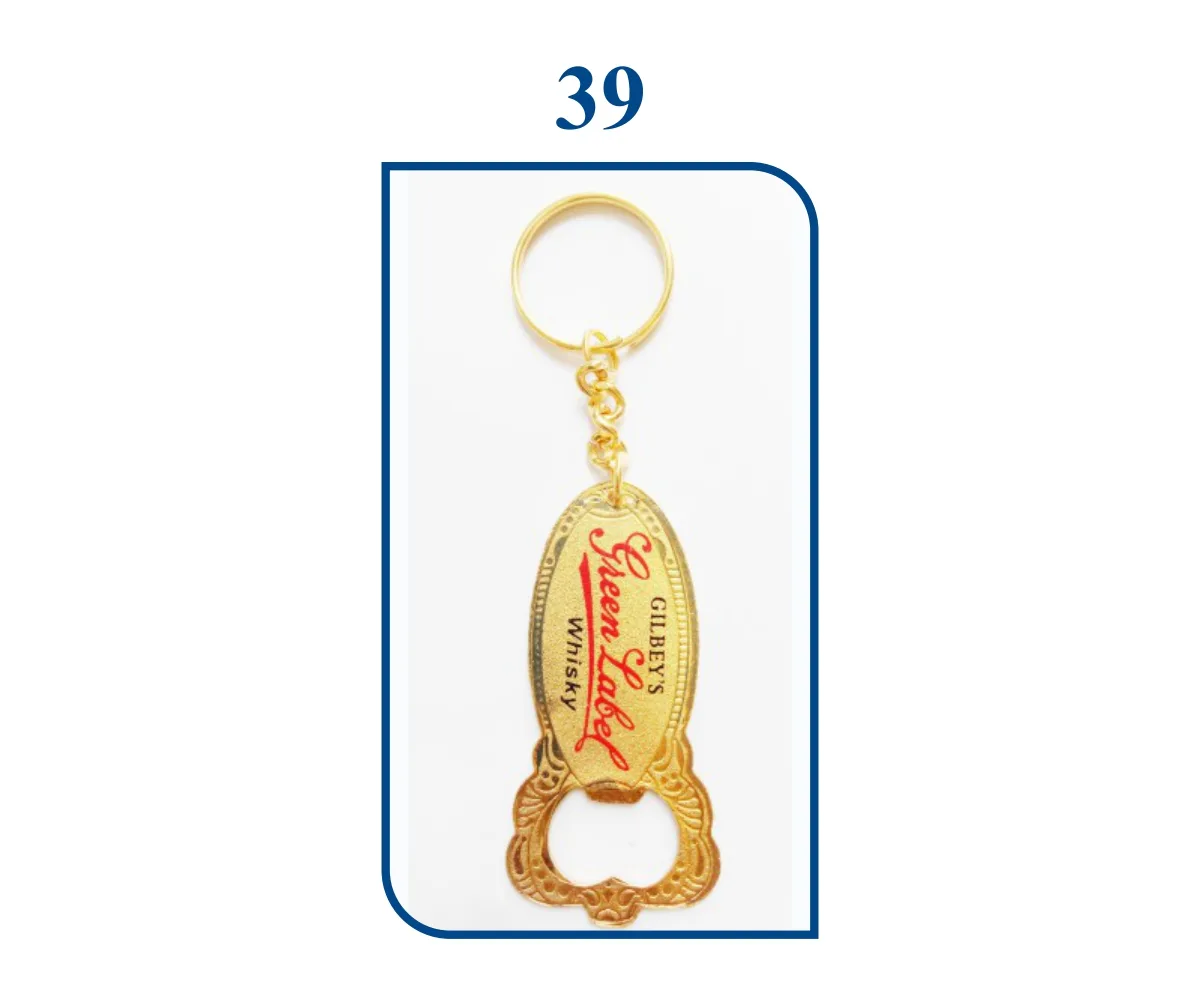 Golden Plating Opener Keyring (SN 0039)