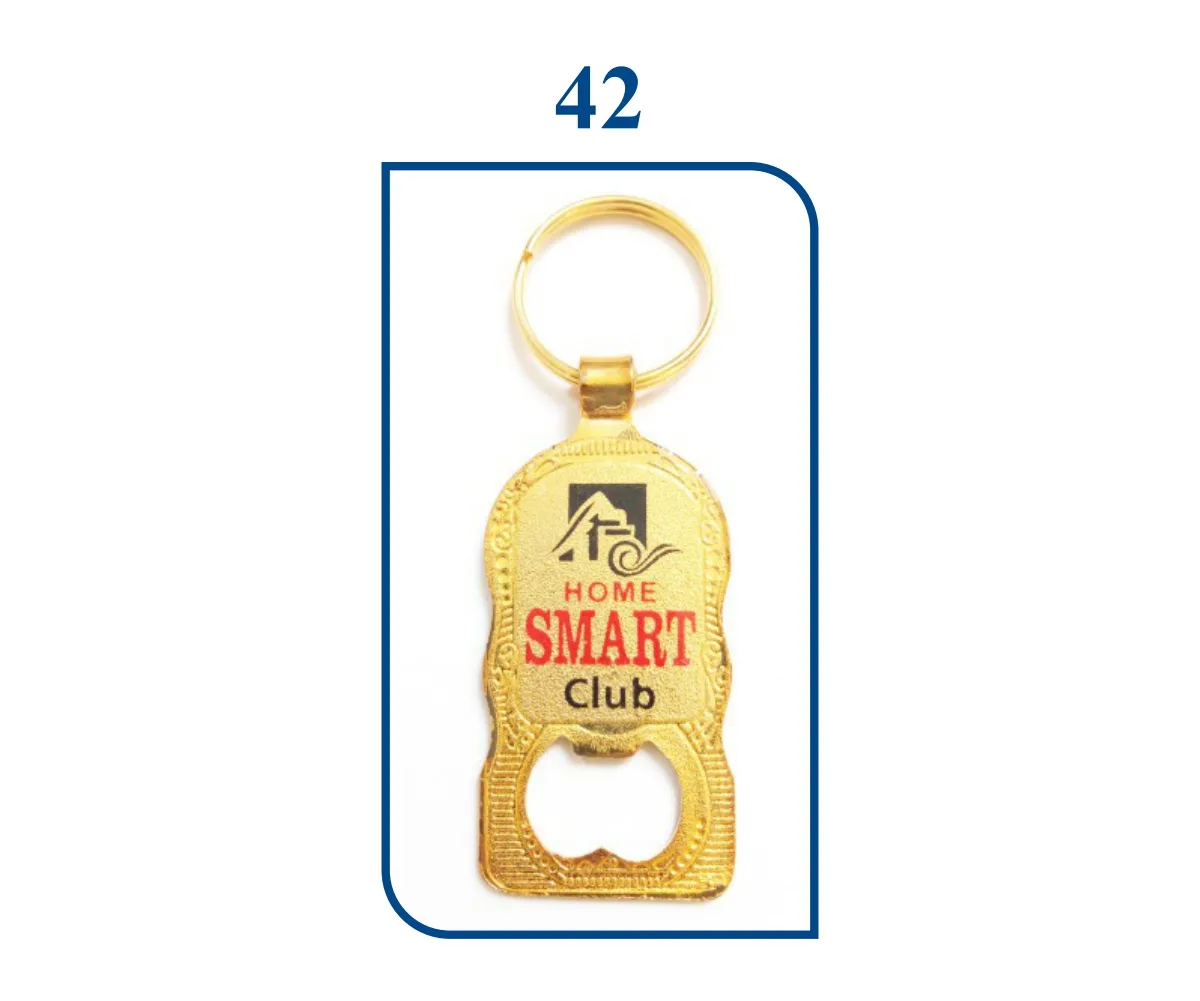 Golden Plating Opener Keyring (SN 0042)