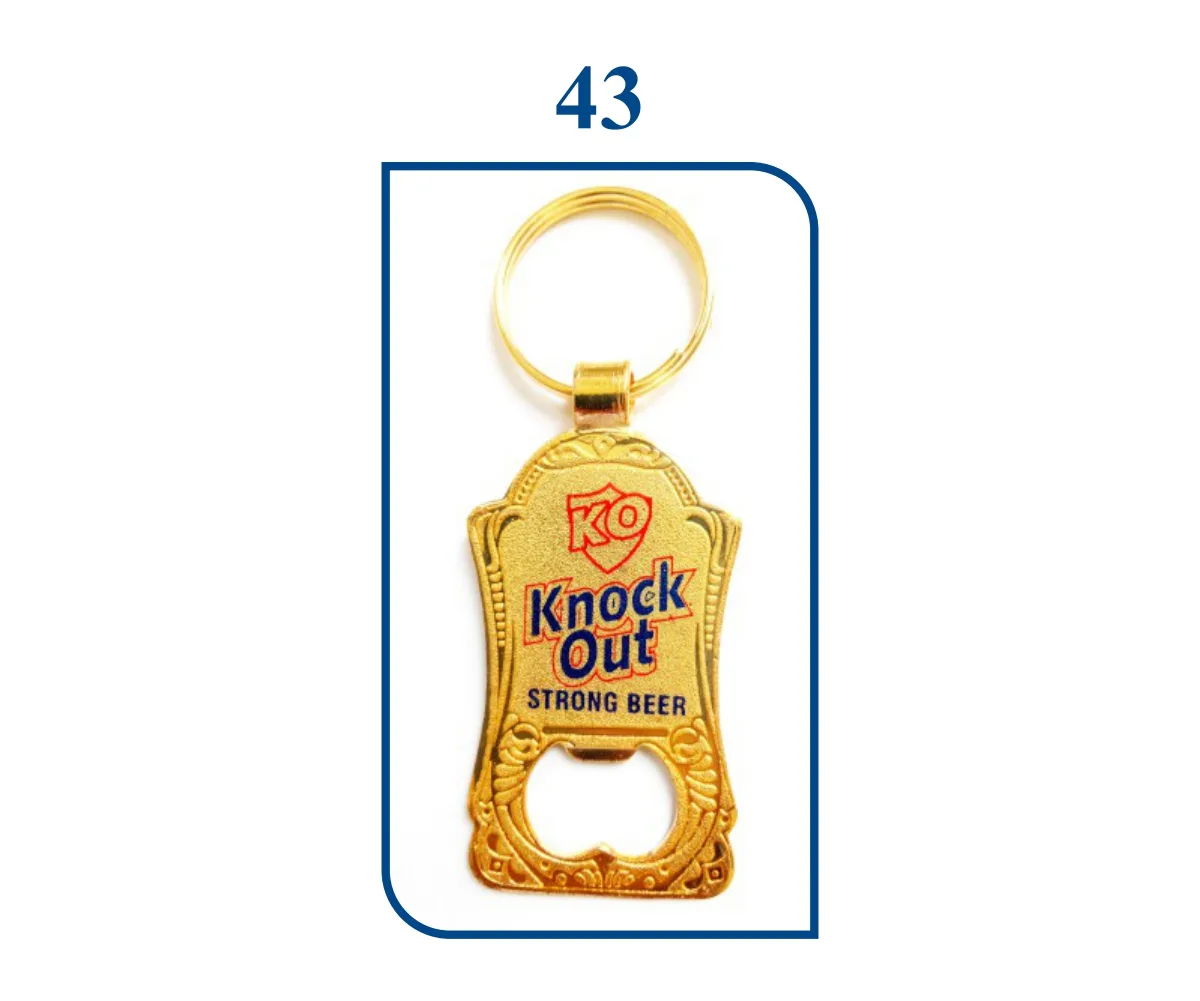 Golden Plating Opener Keyring (SN 0043)