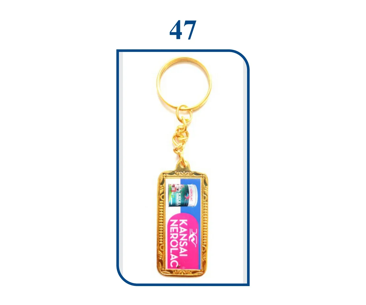 Golden Digital Keyring (SN 0047)