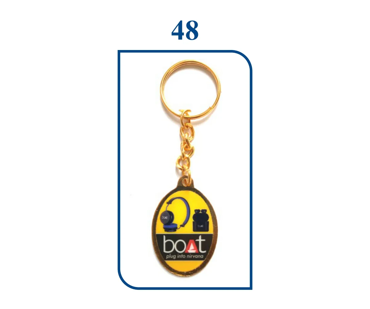 Golden Digital Keyring (SN 0048)