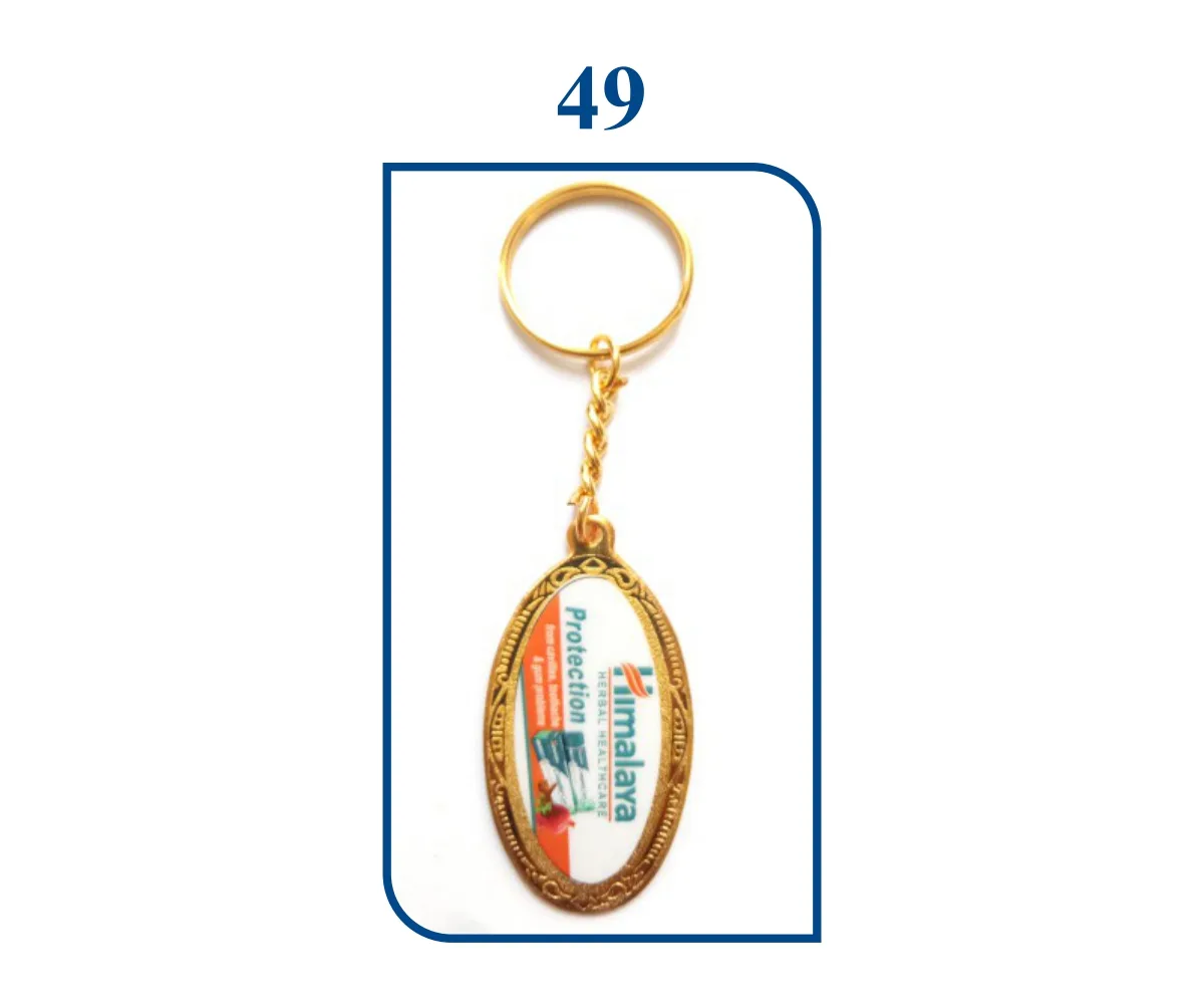 Golden Digital Keyring (SN 0049)