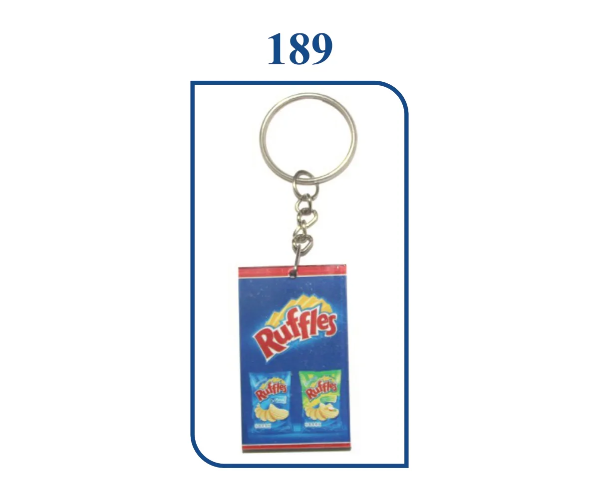 Acrylic Sheet Keyring (SN 0189)