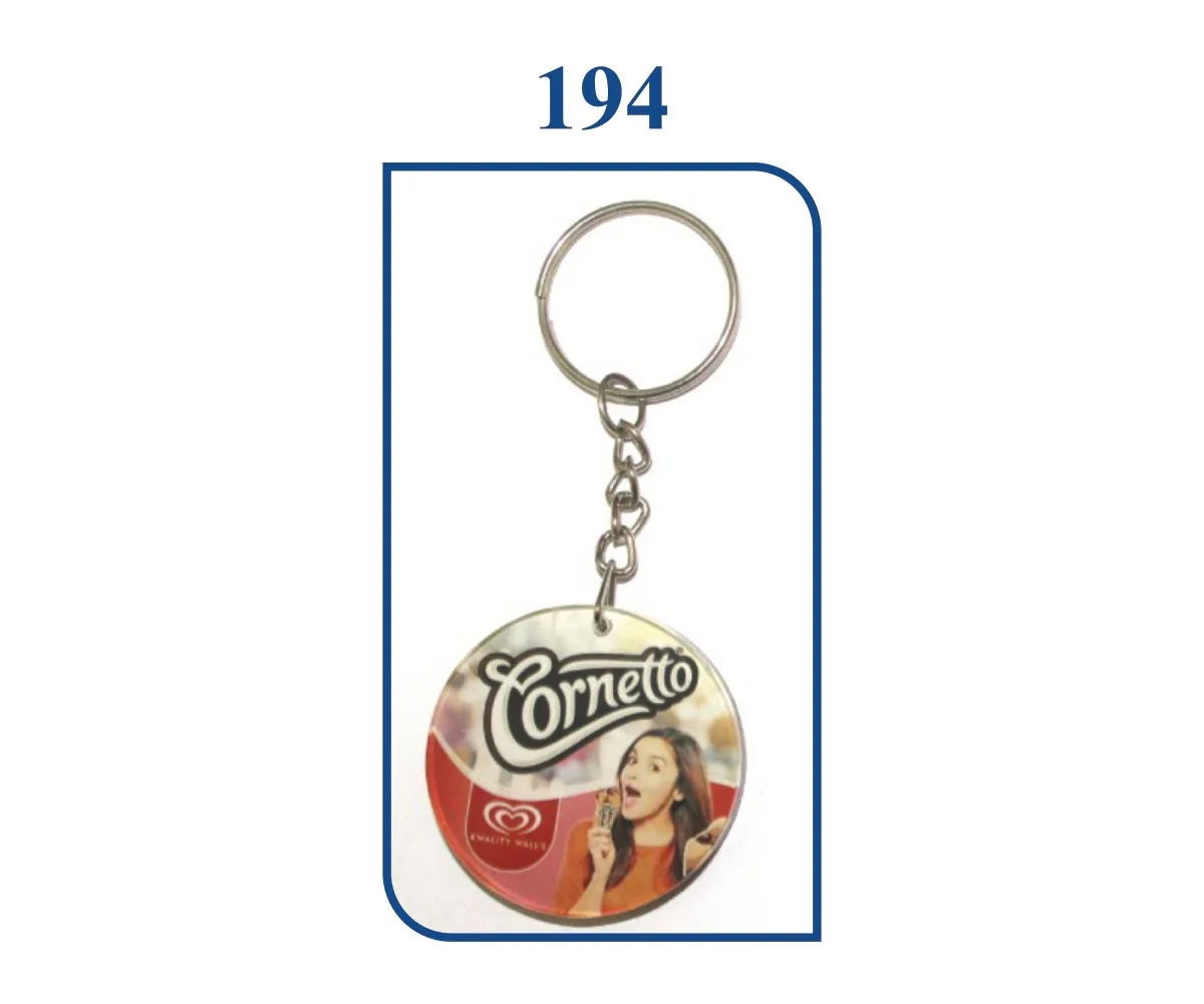 Acrylic Sheet Keyring (SN 0194)
