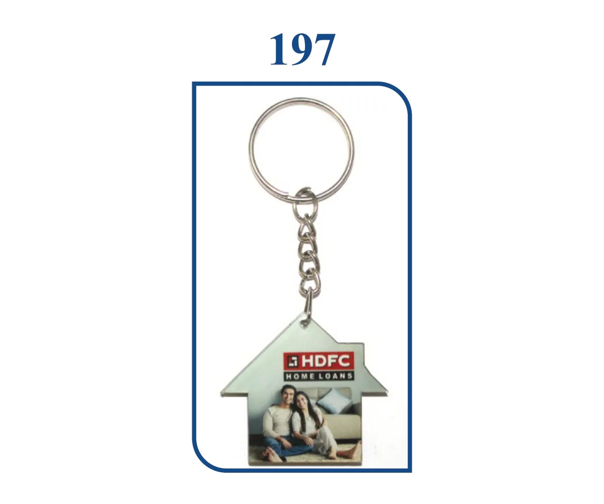 Acrylic Sheet Keyring (SN 0197)