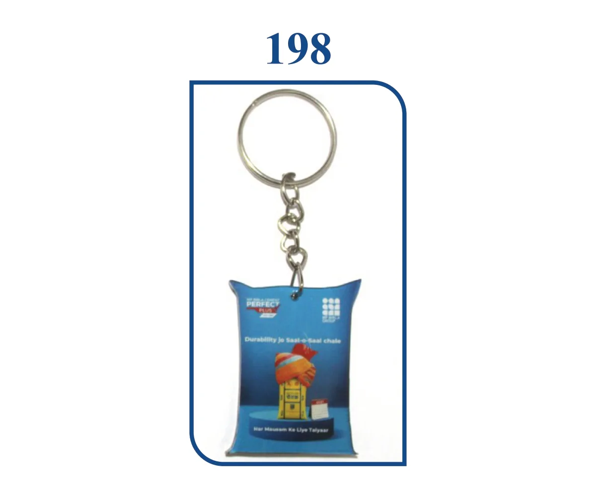 Acrylic Sheet Keyring (SN 0198)