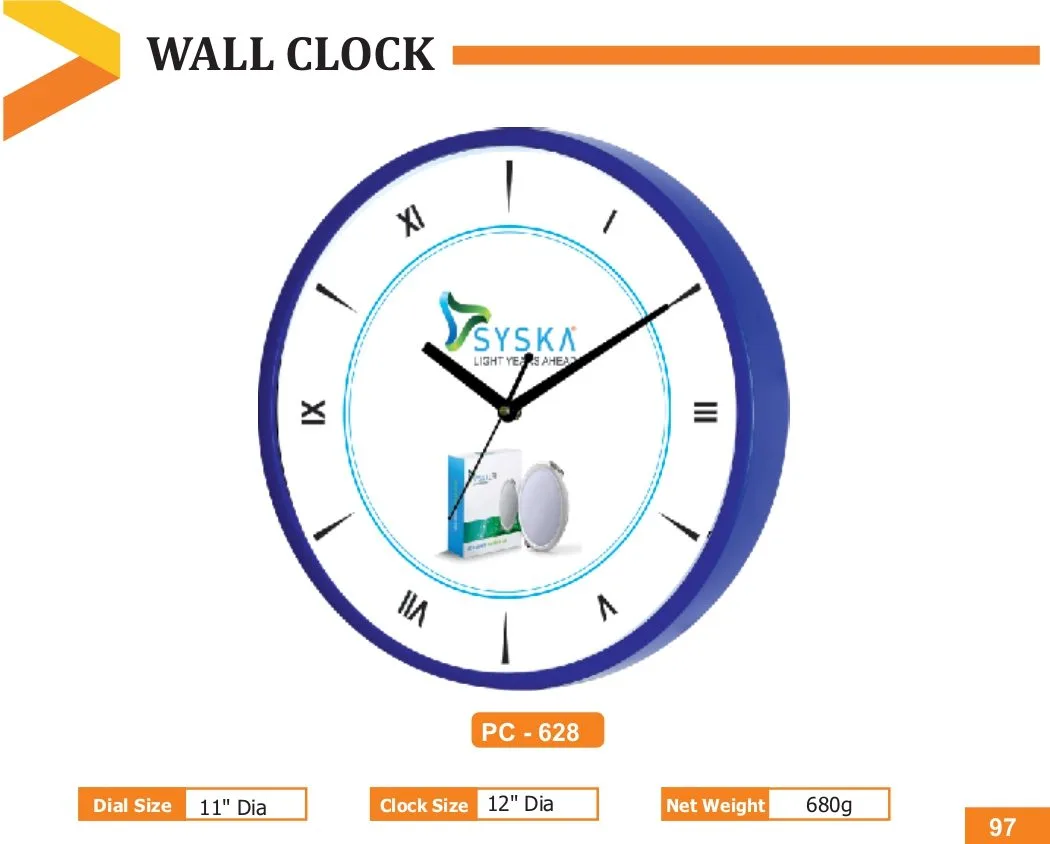 Wall Clock (PC 0628)