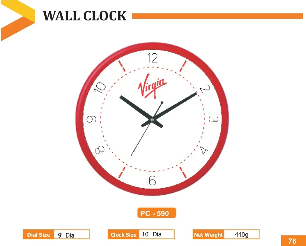 Wall Clock (PC 0590)