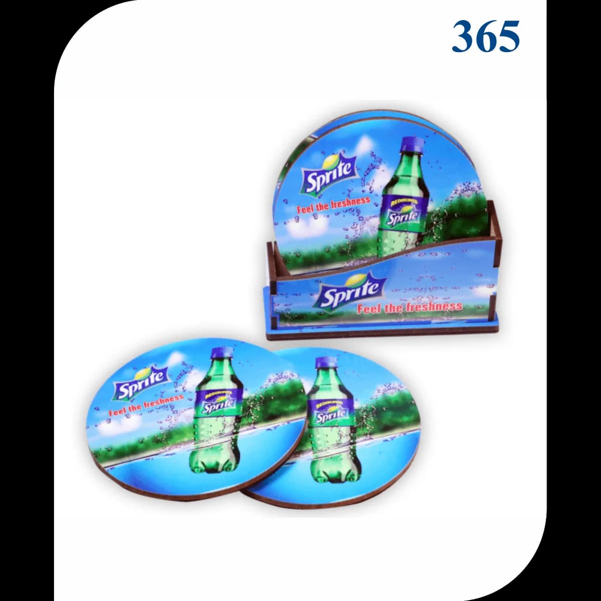 Coaster MDF ( 4 pc set) (365)