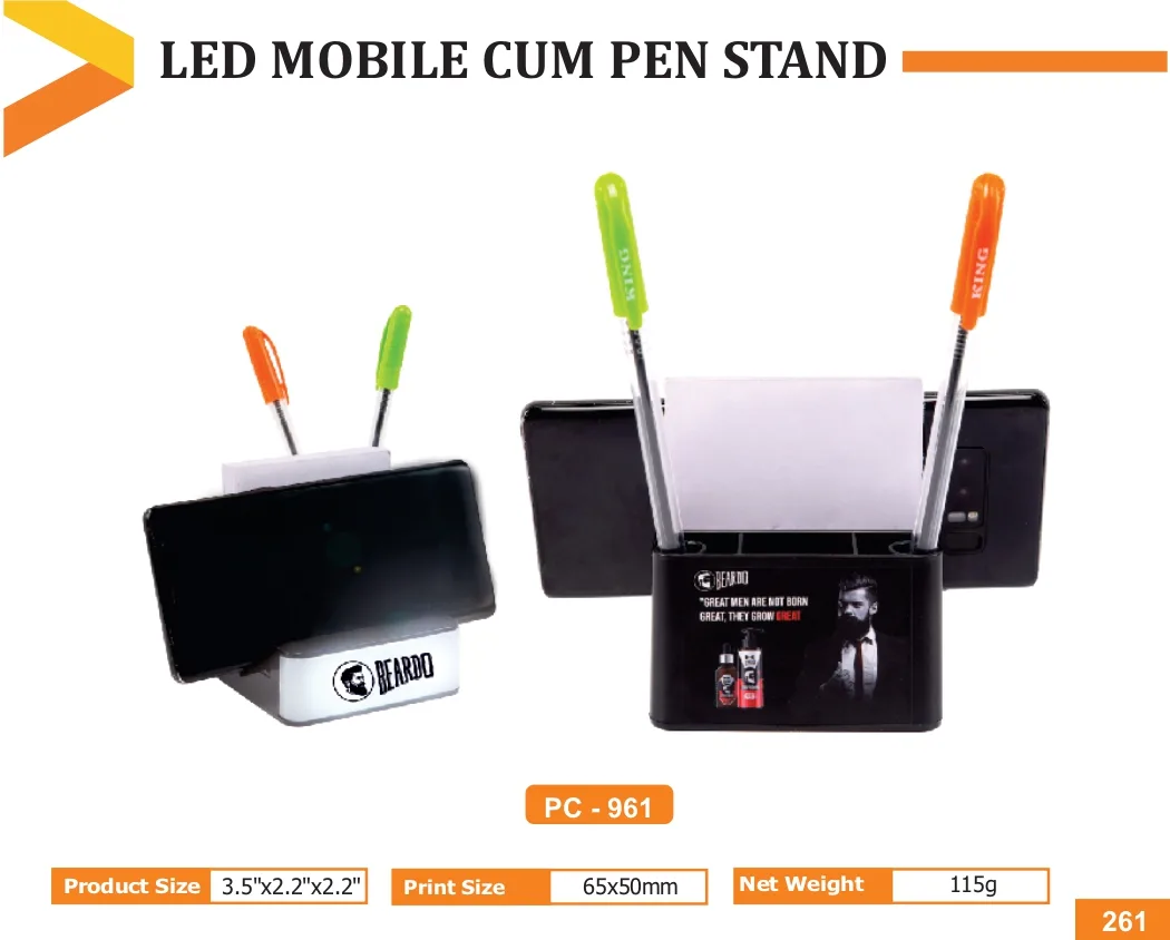 LED Mobile Stand cum Pen Stand (PC 0961)