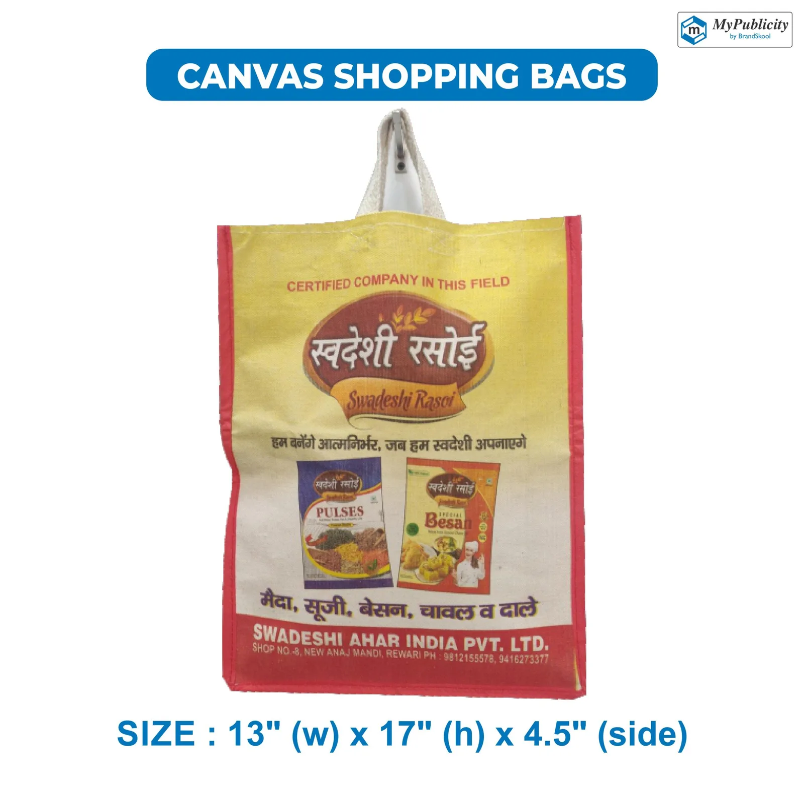 Canvas Bags (SB-10004)