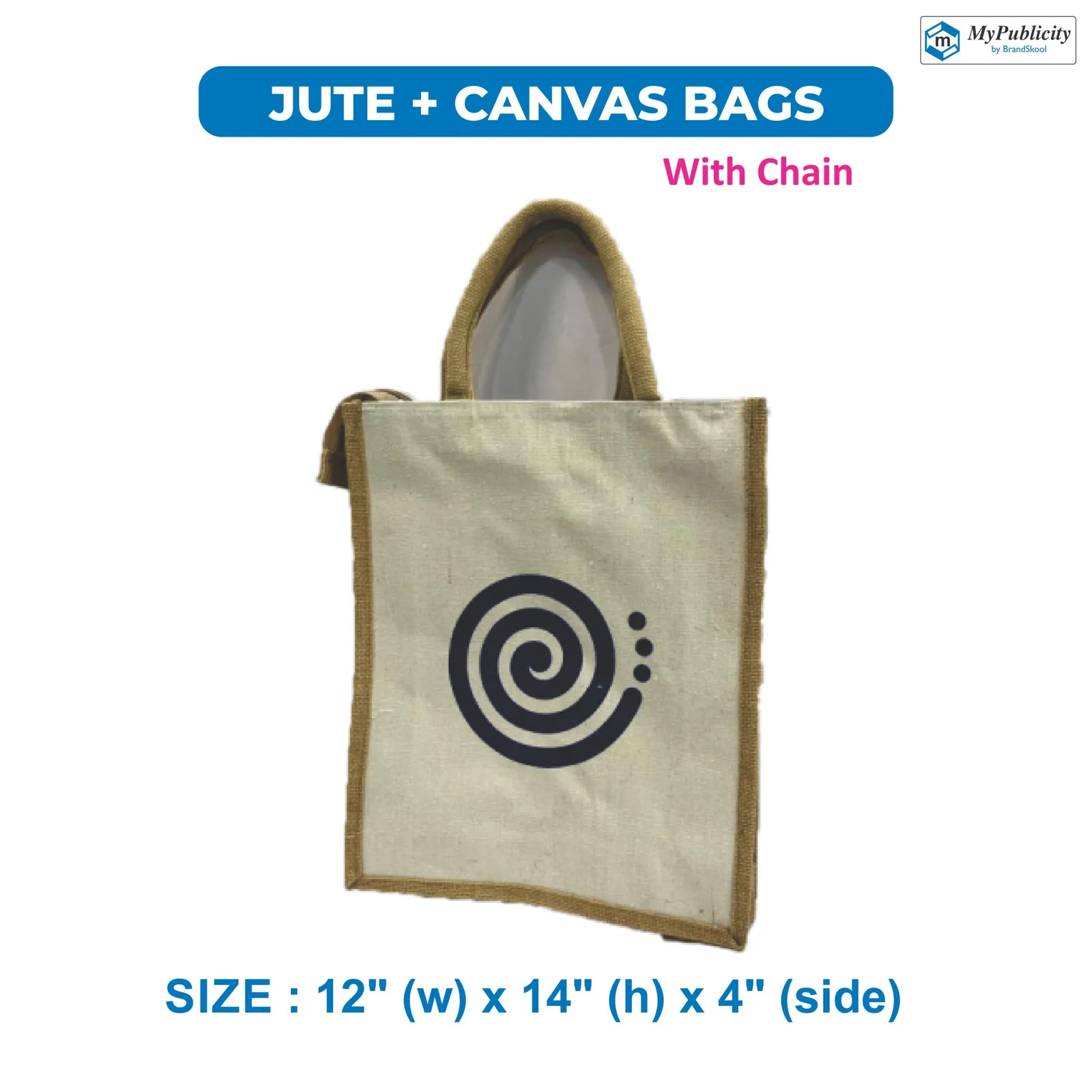 Jute + Canvas Bags (SB-10043)