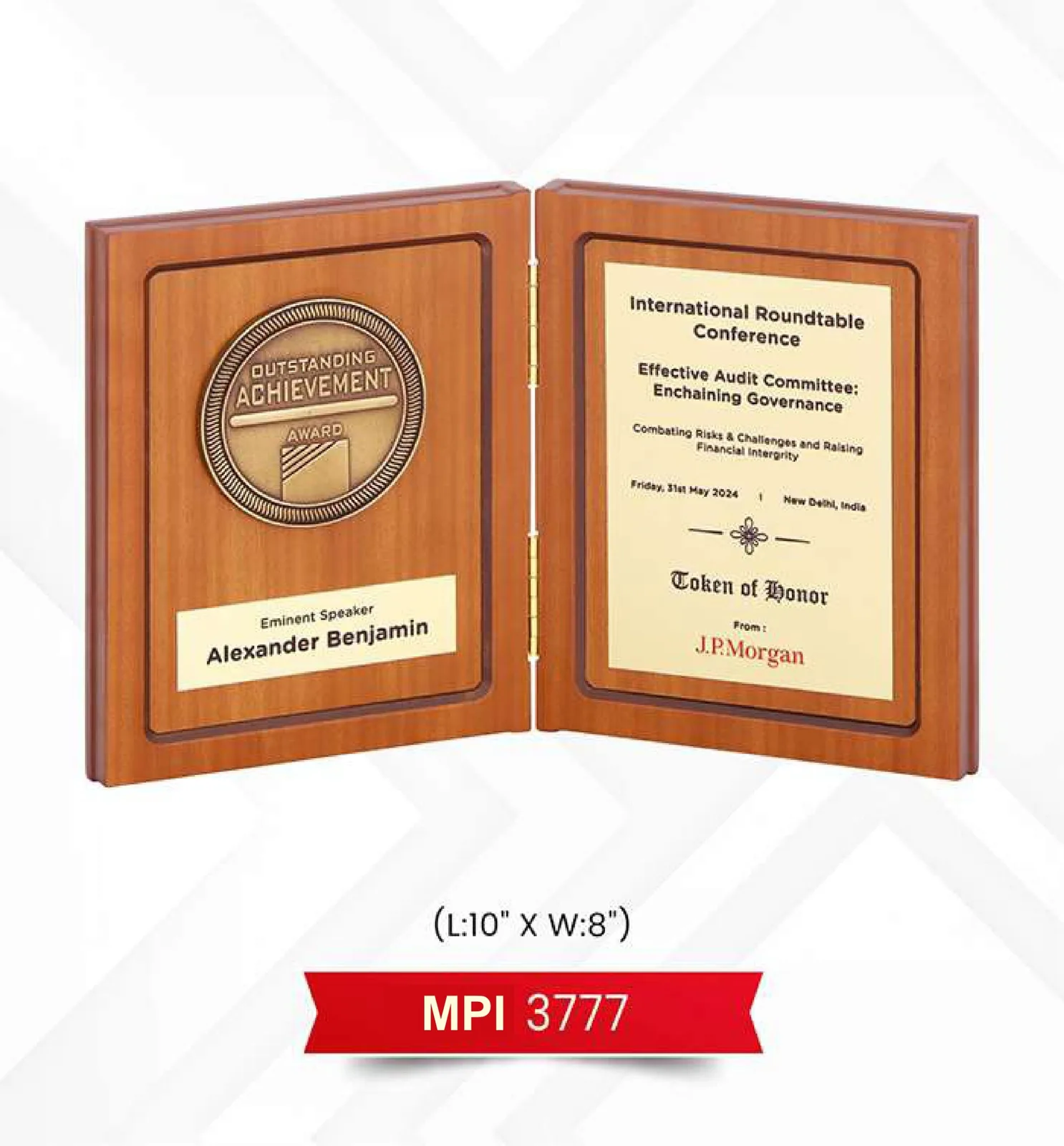 Plaque Trophy (MPI 3777)