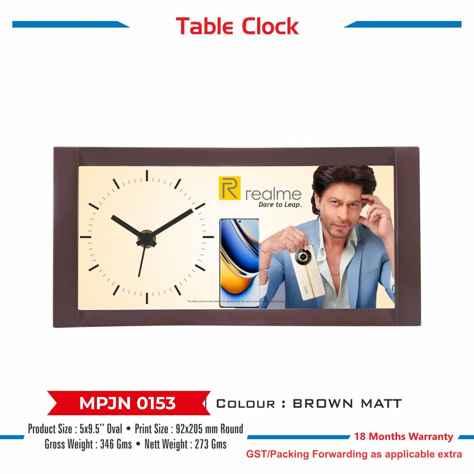Table Clock (MPJN 0153)