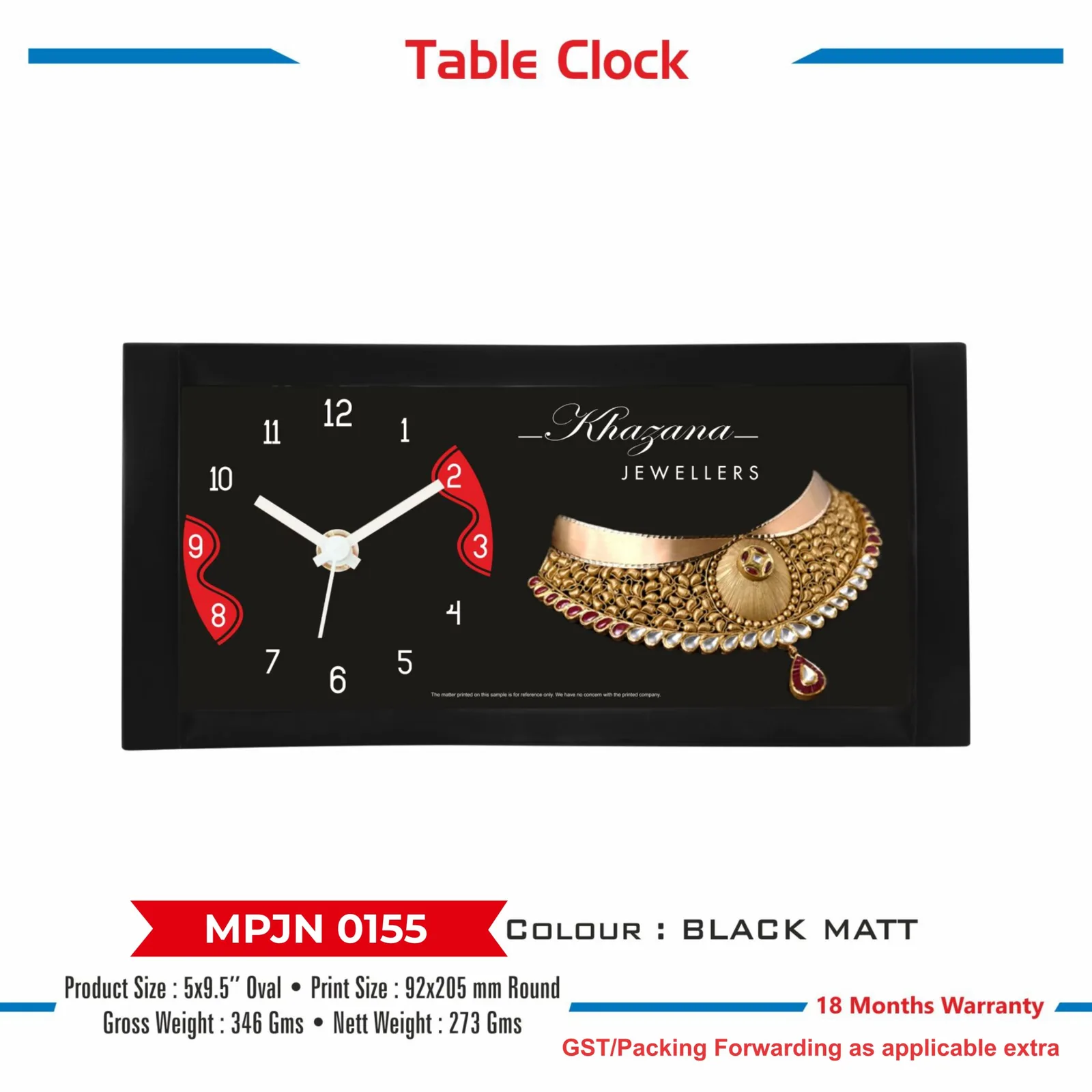 Table Clock (MPJN 0155)