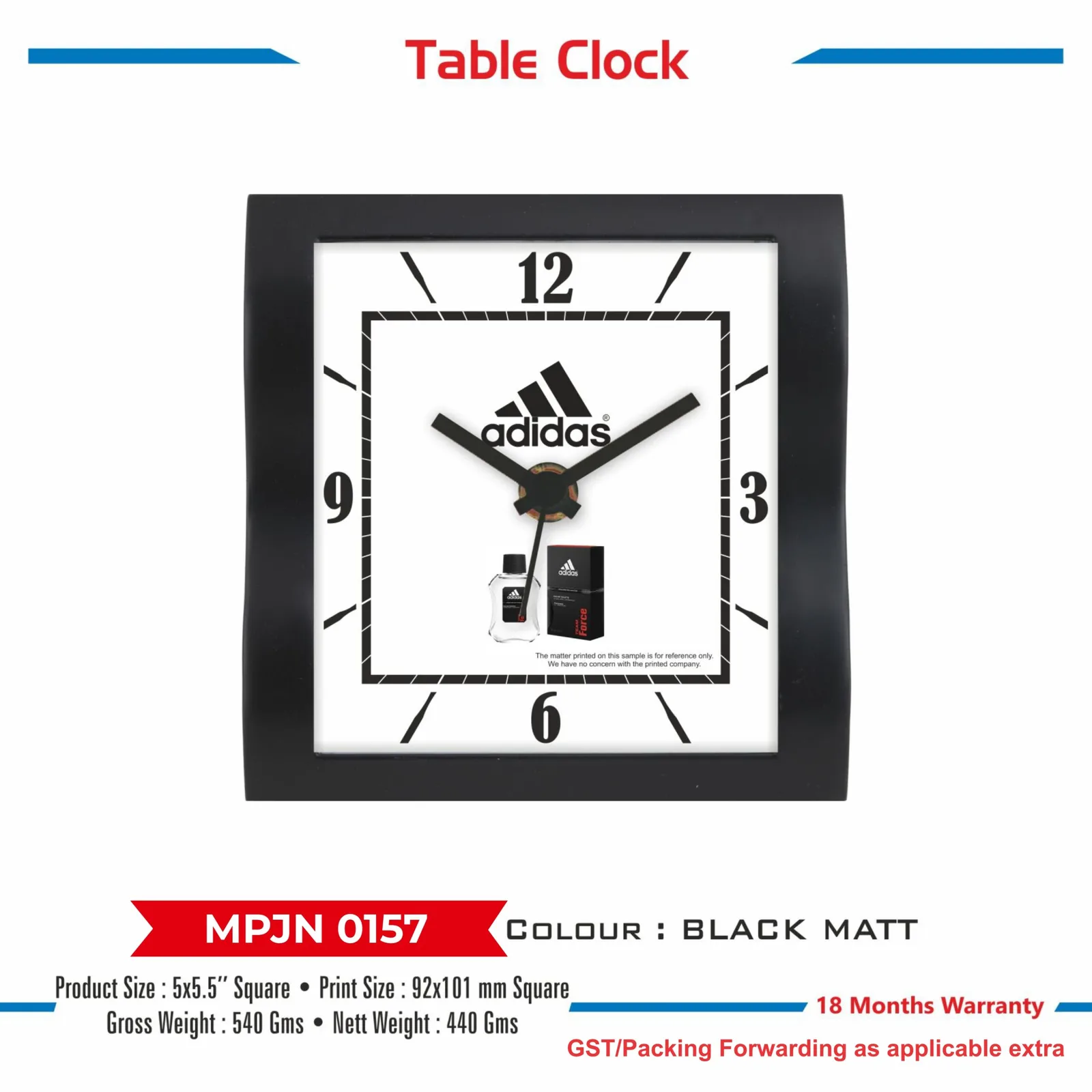 Table Clock (MPJN 0157)